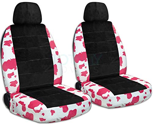 Pink-White Cow & Black