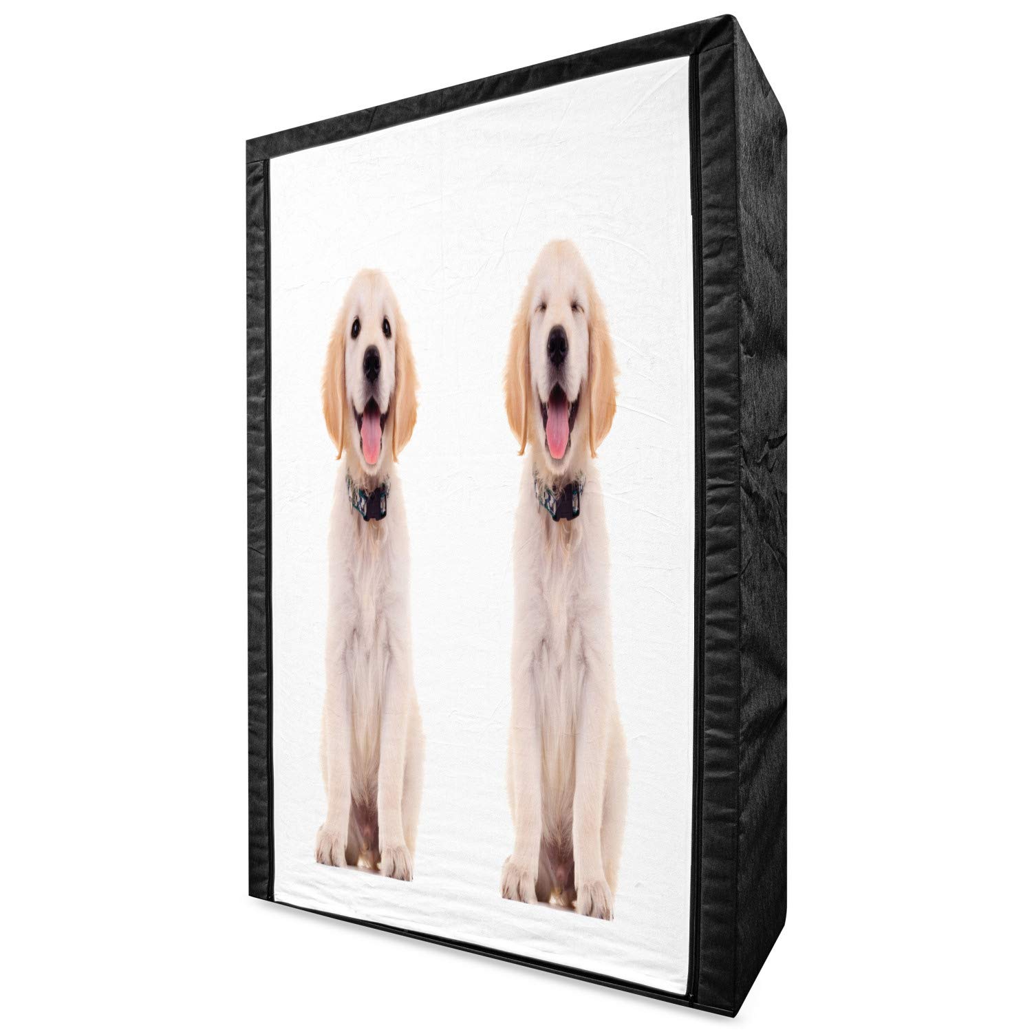 Ambesonne Golden Retriever Fabric Wardrobe - 42.5