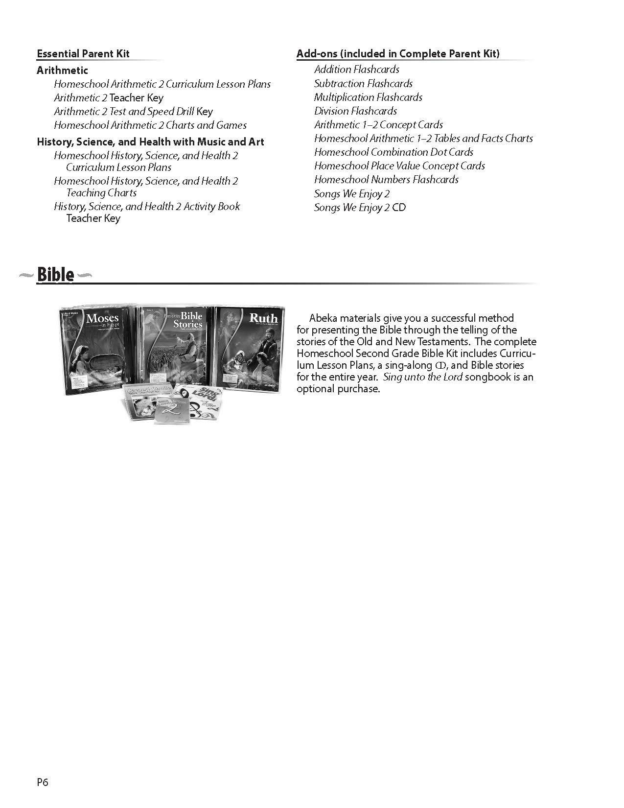Abeka 2nd Grade Homeschool Curriculum - Phonics, Writing, Reading, Spelling & Poetry Lesson Plans | Language Arts Learning Guide for Homeschooling Families