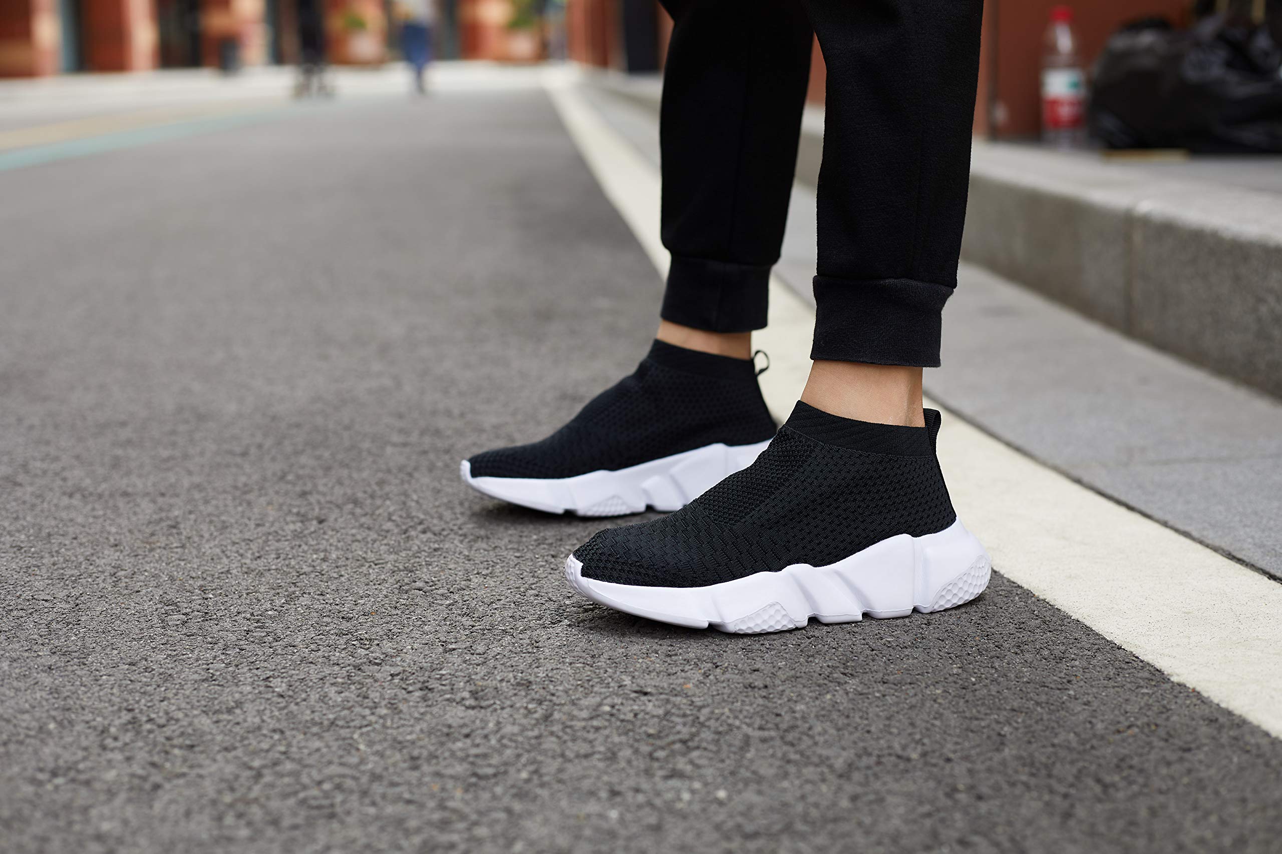 Casbeam Women's Running Shoes - Lightweight Breathable Slip-On Tennis Sneakers for Walking, Gym & Workout - Comfortable Stylish Trainers for Women - Perfect for Jogging, Fitness & Casual Wear