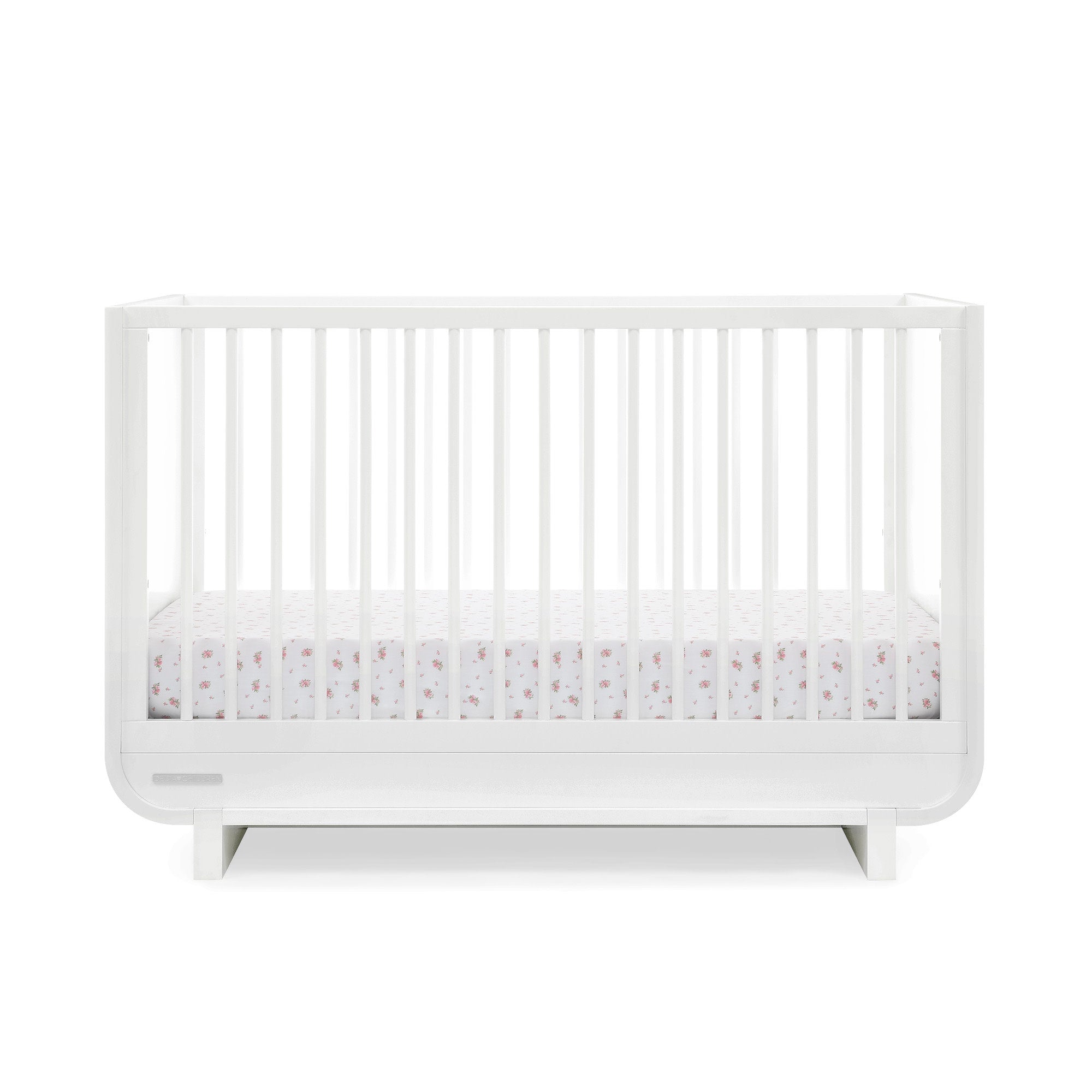 Rhodes 4-in-1 Convertible Baby Crib - Toddler Bed, Daybed & Full-Size Bed - Safe & Stylish Nursery Furniture for Newborns to Teens - Perfect for Bedrooms, Daycare & Guest Rooms
