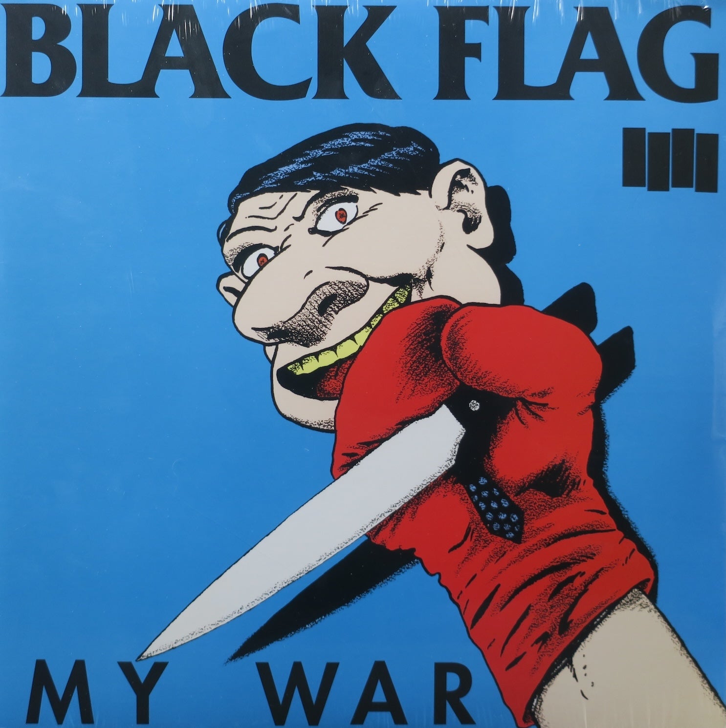 BLACK FLAG 'My War' Vinyl LP Record - SST Records 1984 Hardcore Punk Music Album - Perfect for Punk Collectors & Vinyl Enthusiasts