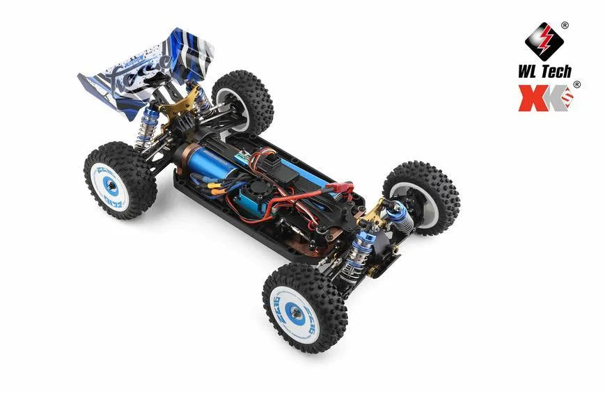 2021 Wltoys 124017 Upgraded V2 Brushless Remote Control Car - High Speed Off-Road RC Vehicle for Adults & Kids, Perfect for Backyard Racing, Outdoor Adventures & Hobby Enthusiasts