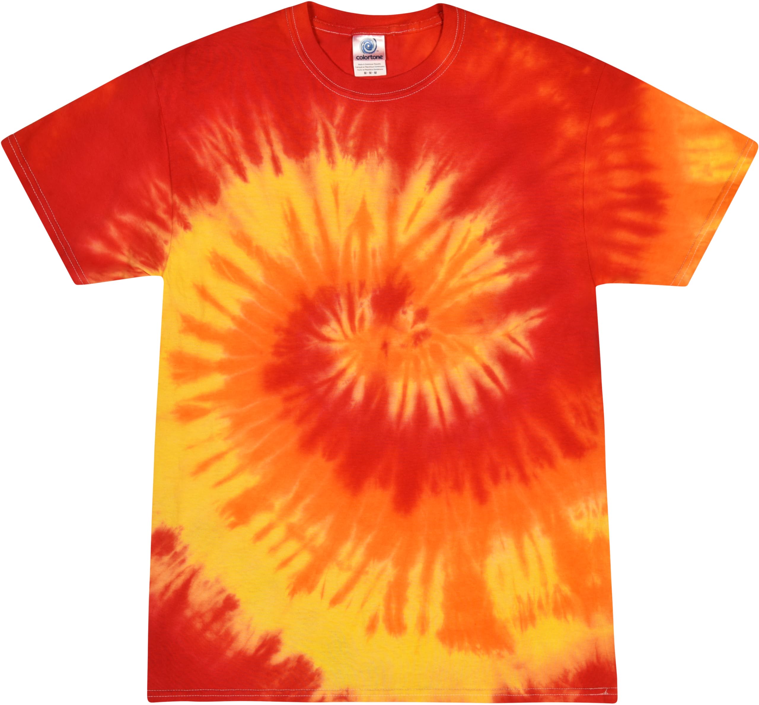 Vibrant Colortone Tie Dye T-Shirts for Men & Women | Soft Unisex Short Sleeve Tees | Festival Outfits, Beach Wear, Casual Summer Style | Perfect for Music Festivals, Vacation & Everyday Comfort