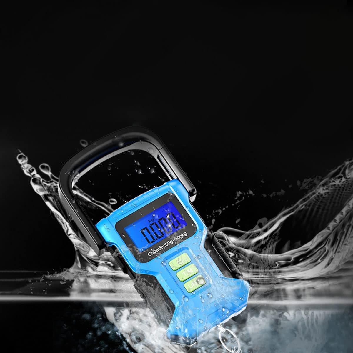 Portable Digital Luggage Scale - Accurate Hanging Baggage Scale for Travel, Hunting, Fishing & Outdoor Adventures - Perfect for Airports, Camping & Farm Use