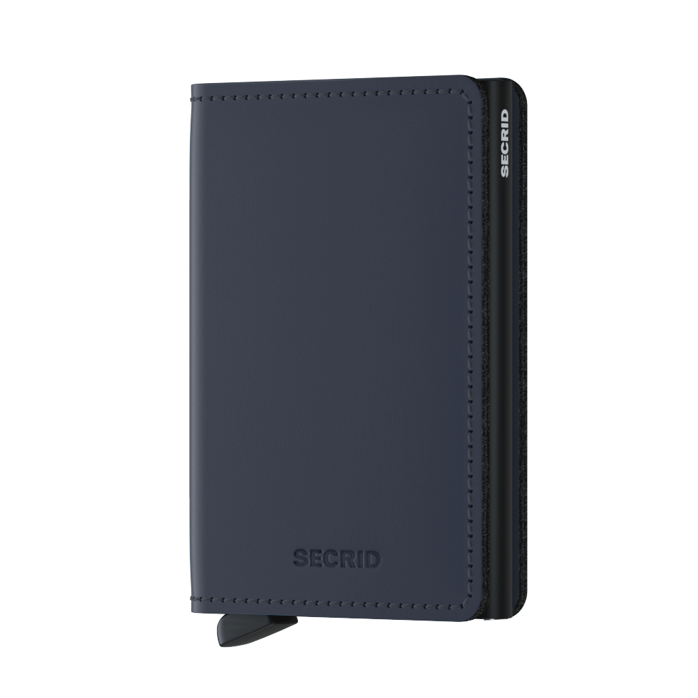 SECRID Slimwallet Matte - RFID Blocking Minimalist Wallet for Men & Women | Ultra-Thin & Durable | Perfect for Travel, Business & Everyday Use