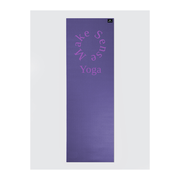 Custom Personalized Yoga Mat 6mm Thick - Non-Slip Purple Exercise Mat for Yoga, Pilates & Home Workouts - Great Gift for Fitness Lovers