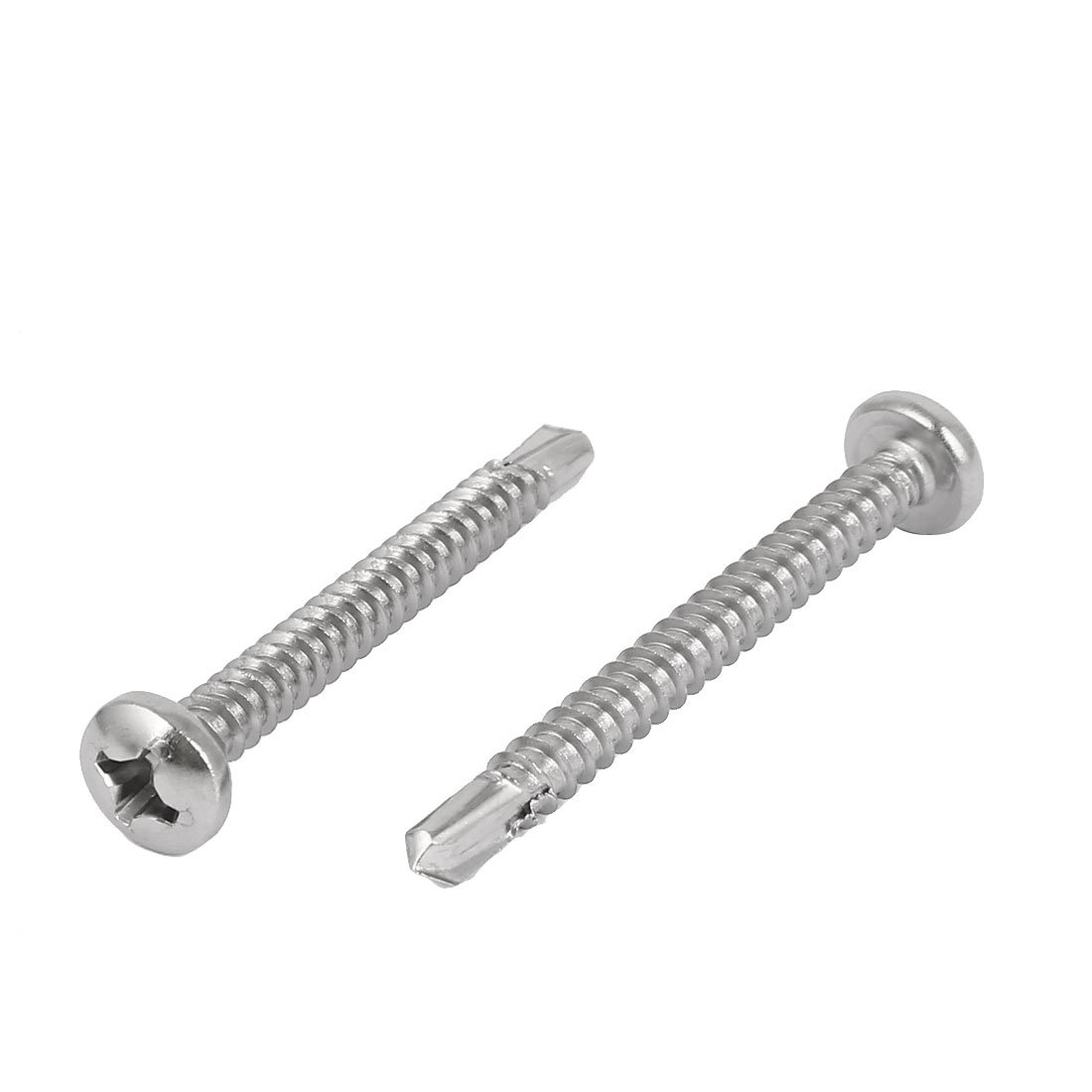 M5.5x50mm Self Tapping Screws - Phillips Pan Head - 20 Pcs - for DIY & Construction