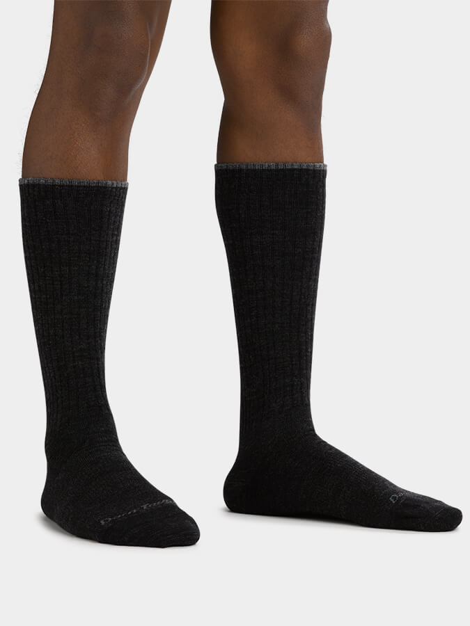 Darn Tough 1480 Standard Mid Calf Lightweight Men's No Cushion Hiking Socks - Perfect for Outdoor Adventures, Camping & Daily Wear