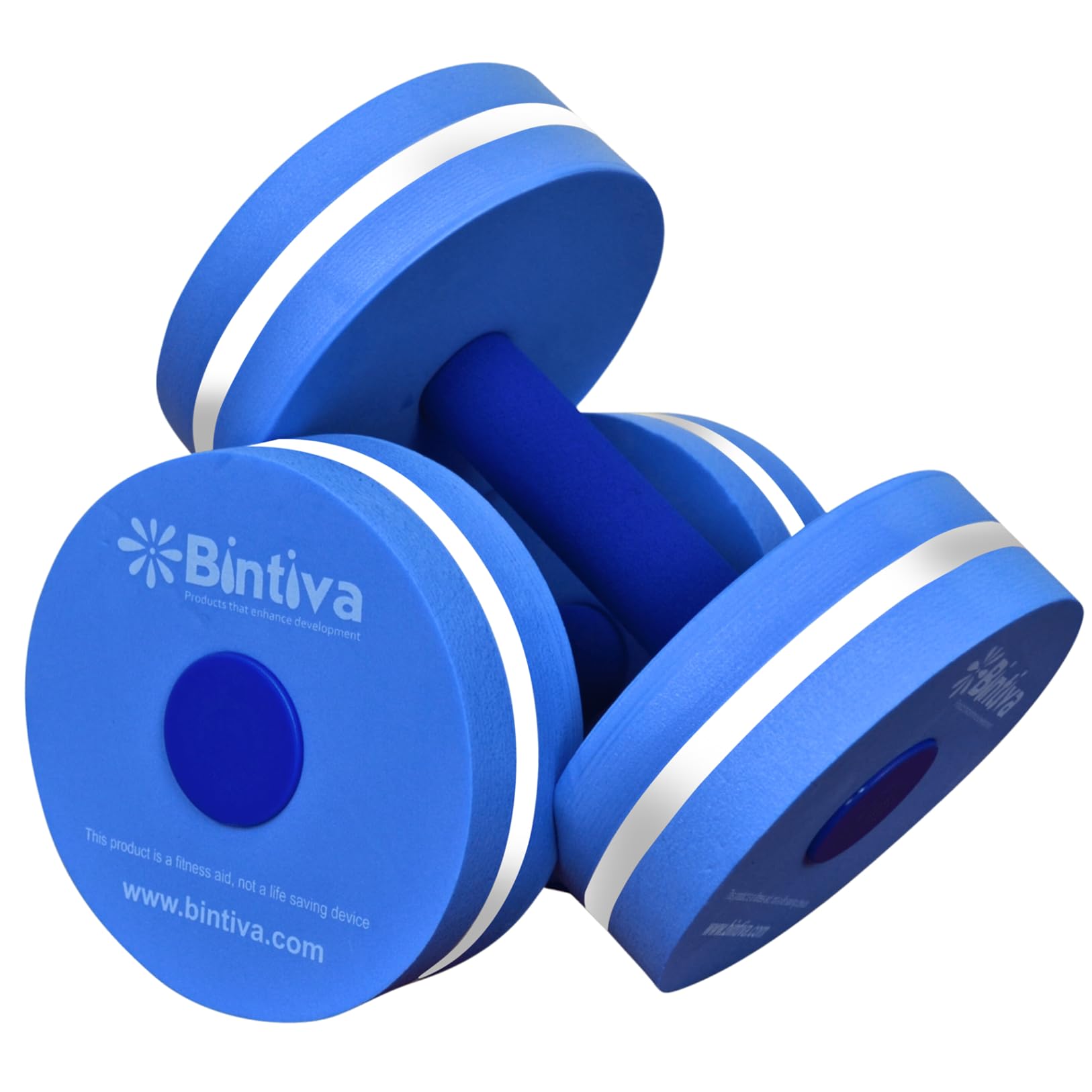 Aqua Fitness Water Weights for Pool Exercise - Adjustable Pool Dumbbells for Water Aerobics & Swimming Training - Perfect for Home Pools, Aquatic Therapy & Senior Water Workouts