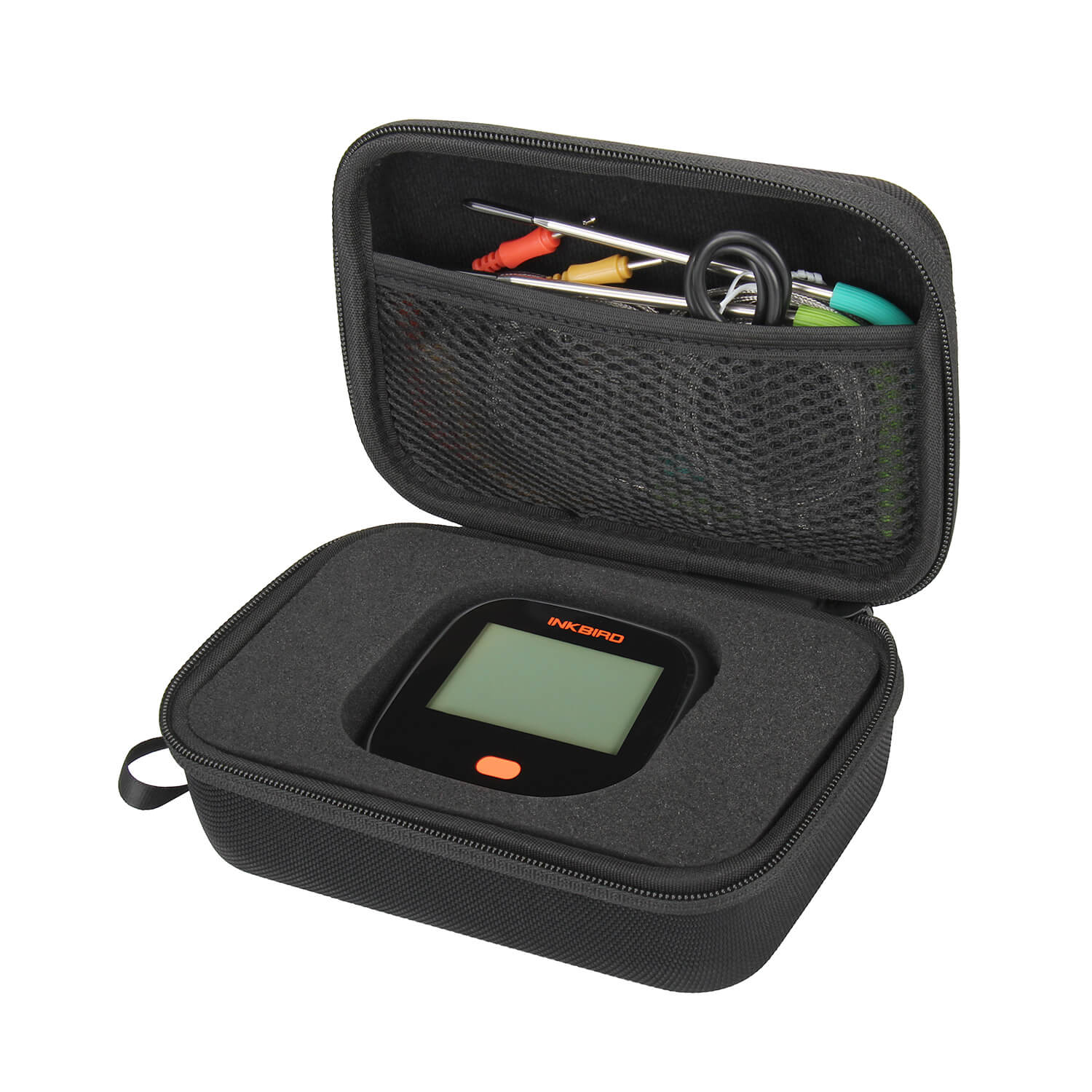 IBBQ 4T WiFi Grill Thermometer with Portable Case - Wireless Meat Thermometer for BBQ, Smoking, Roasting & Outdoor Cooking