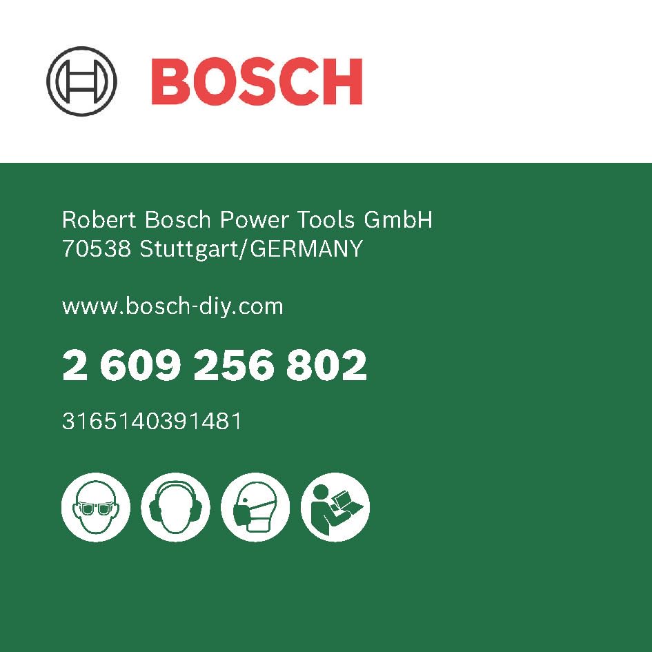 Bosch 2609256802 Standard Circular Saw Blade - 130mm x 1.2mm x 20/16mm, 18 Teeth for Wood Cutting | Perfect for DIY Projects, Carpentry & Home Renovations