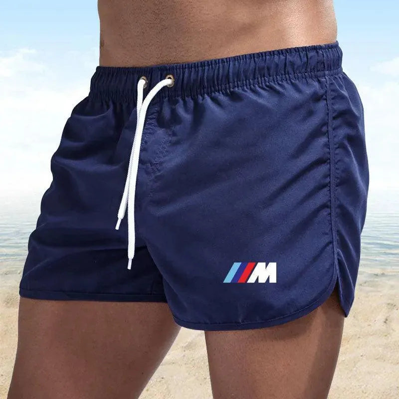 IIM Men's Quick-Dry Beach Shorts - Lightweight & Comfortable Swim Trunks for Swimming, Surfing & Summer Vacations