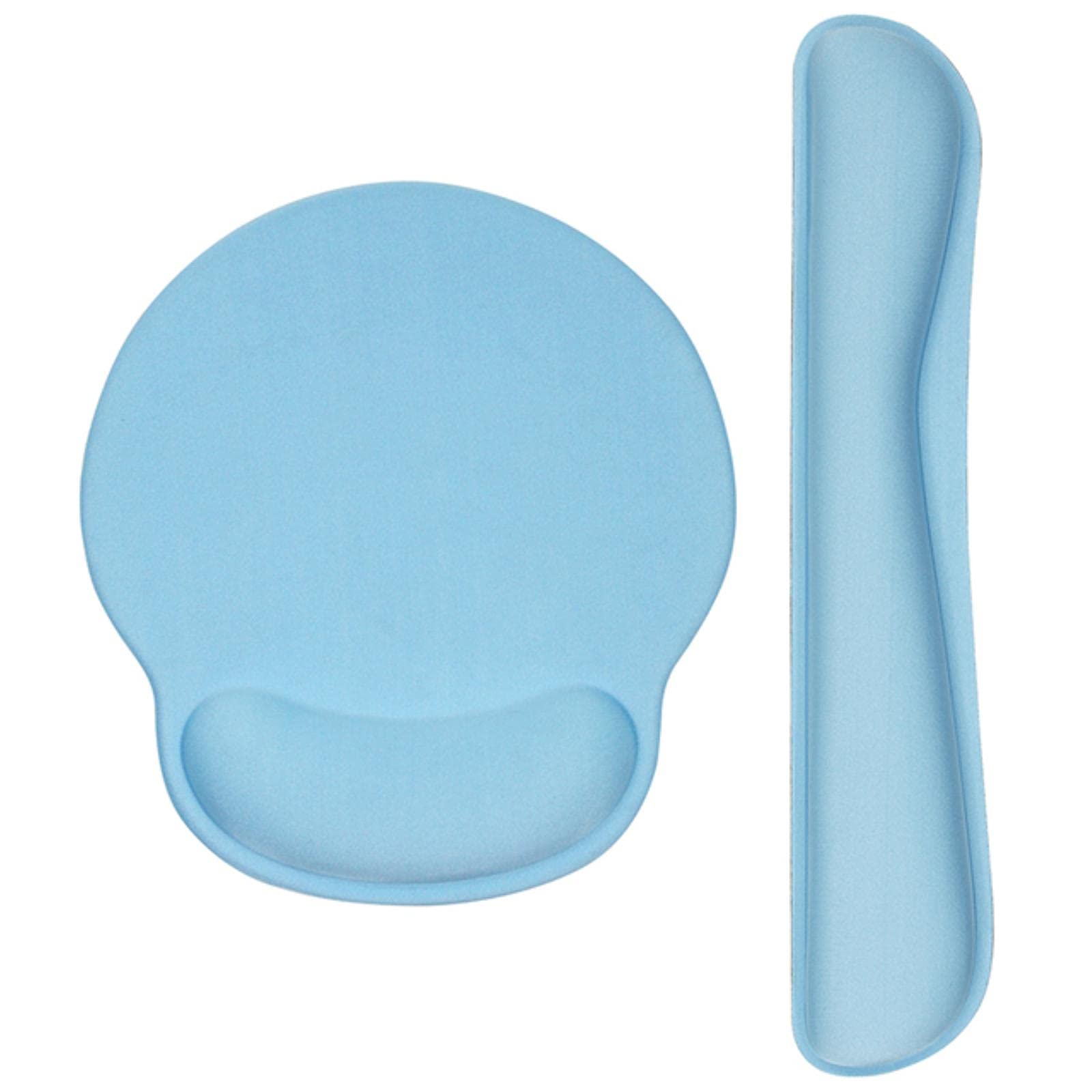 Ergonomic Mouse Pad with Wrist Support & Keyboard Wrist Rest - Soft, Anti-Slip Comfort for Office Work & Gaming - Perfect for Long Computer Sessions, Typing, and PC Gaming