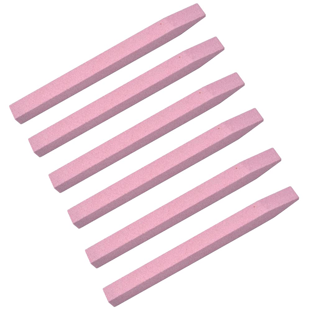 6-Piece Professional Nail Care Kit - Nail Files, Cuticle Pusher, Pumice Stone, Trimmer for Manicure & Pedicure - Perfect for Home Salon & DIY Nail Care (Pink) - Ideal for At-Home Nail Treatments, Spa Days & Self-Care Routines