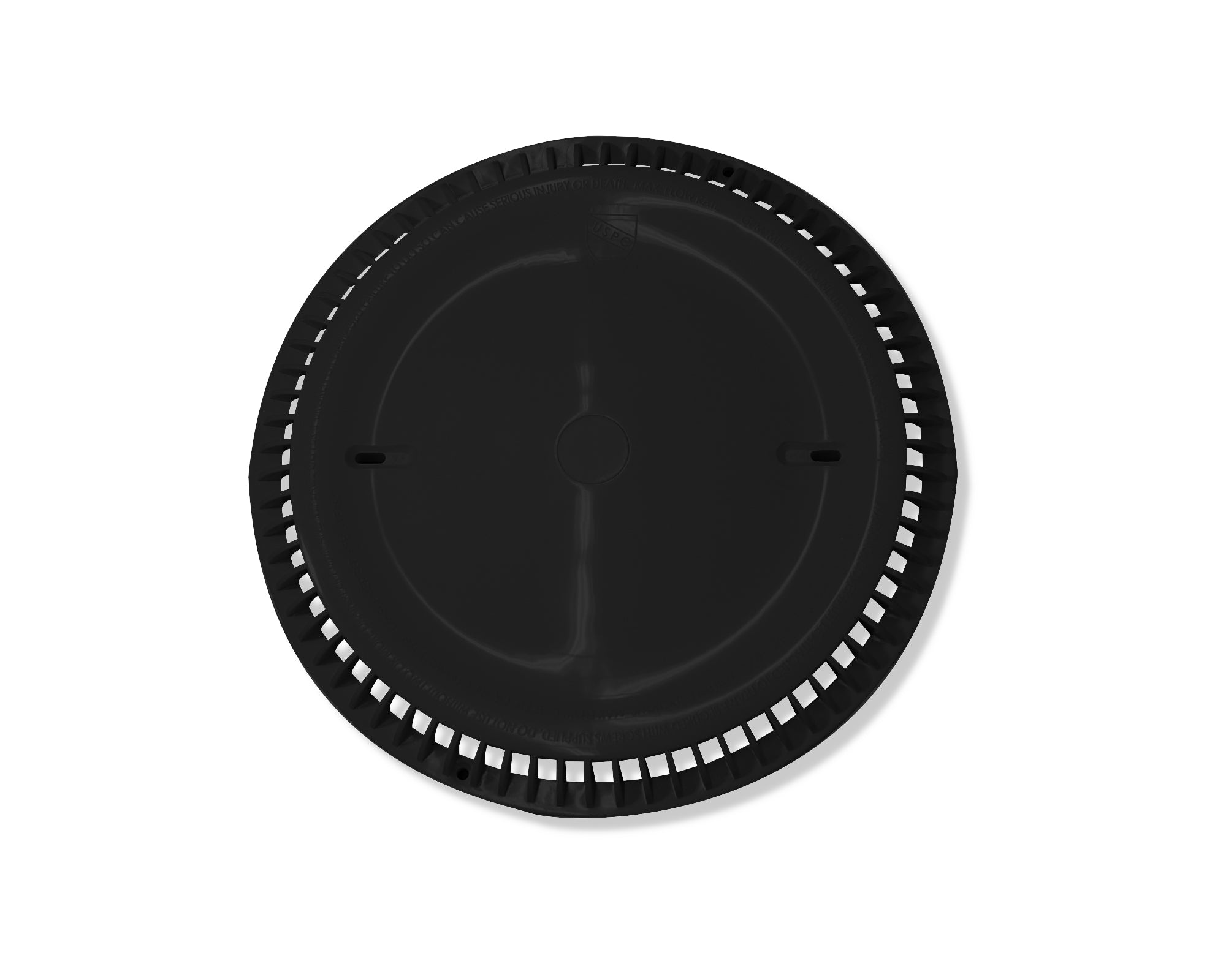 Afras Anti Vortex ABS Drain Cover - 11.125 Inch, Heavy Duty Bathroom & Shower Drain Strainer for Hair Clog Prevention, Ideal for Home, Hotel & Commercial Use