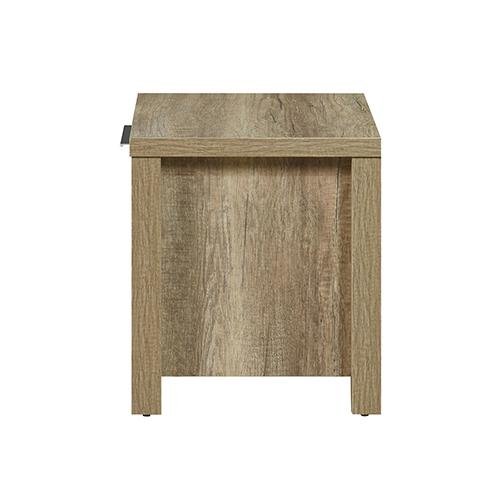 Modern Oak Bedside Table with Drawer - Nightstand for Bedroom, Living Room & Office - Compact Storage Furniture with Sleek Design