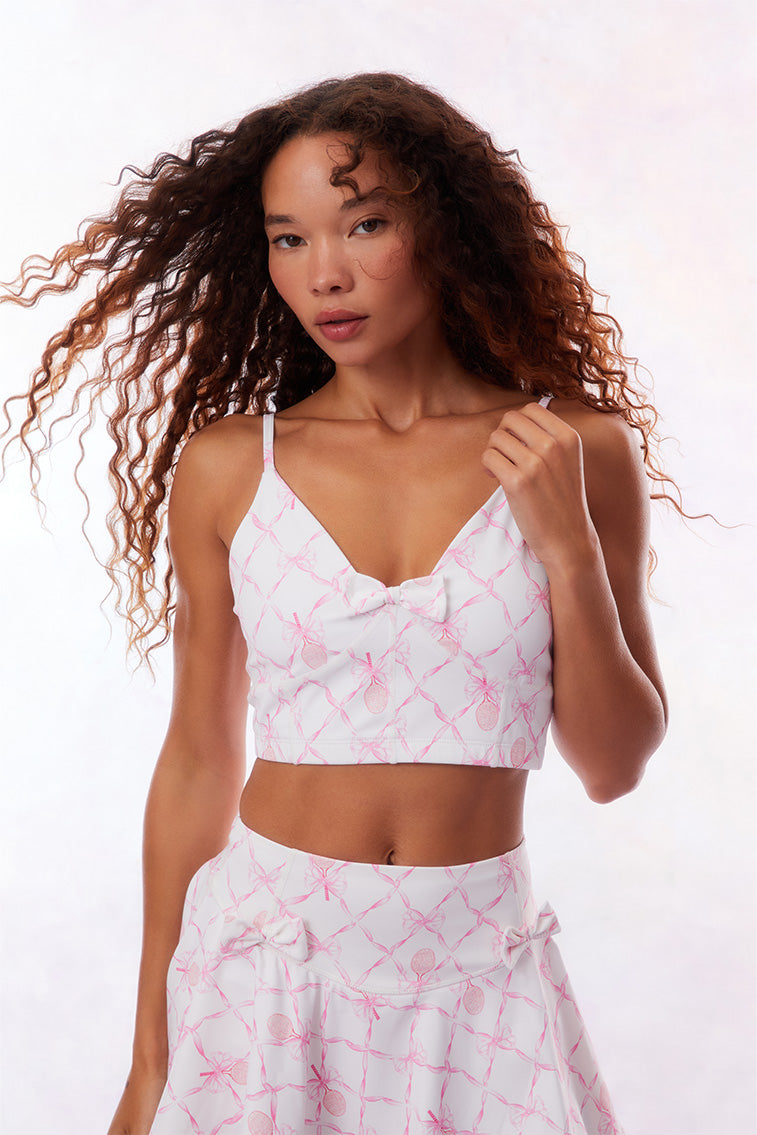 Ridgeson Active Bra Sweetheart Pink - Comfortable Sports Bra for Women, Yoga, Running & Workout - Breathable & Supportive Fitness Wear
