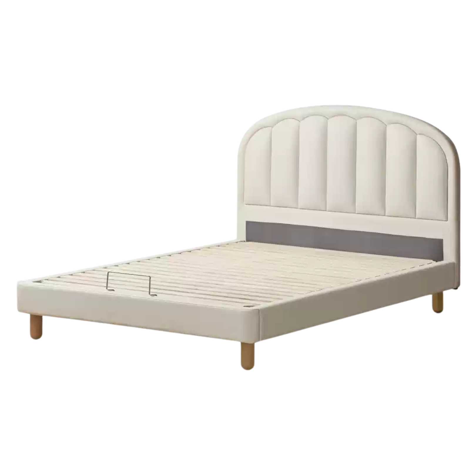 Milky white color Children's bed