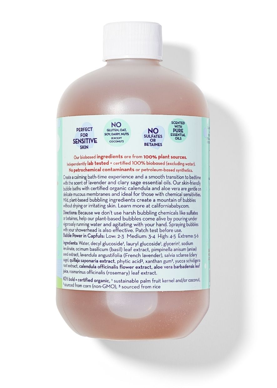 Calming™ Bubble Bath & Body Wash for Adults & Kids - Relaxing Lavender Scented Foaming Bath Gel for Stress Relief & Better Sleep | Perfect for Spa Nights, Self-Care Routines & Baby Bath Time