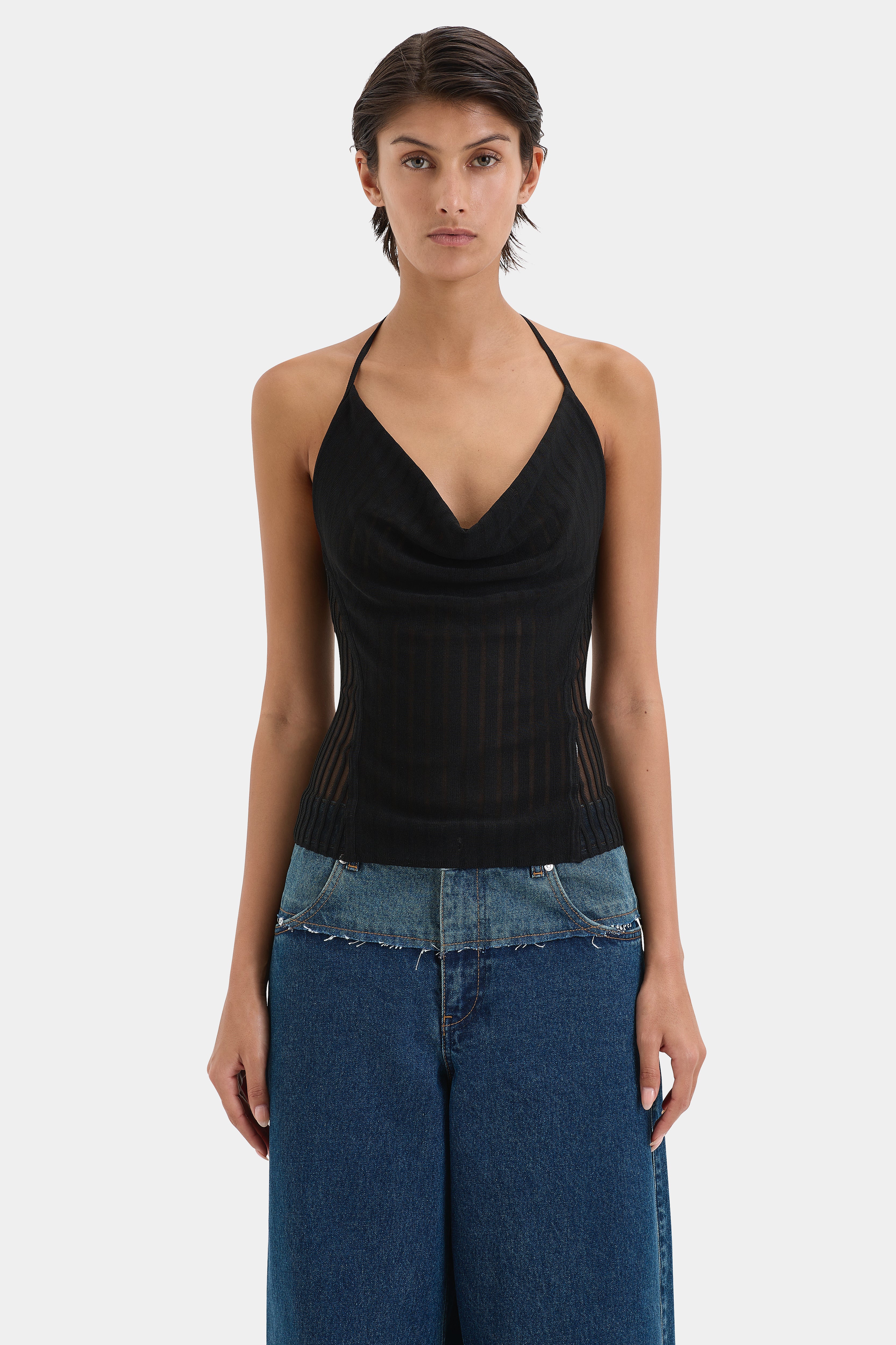 Luna High Waist Wide Leg Jeans for Women - Stretchy Comfort Denim Pants - Perfect for Casual Wear, Office Outfits & Date Nights