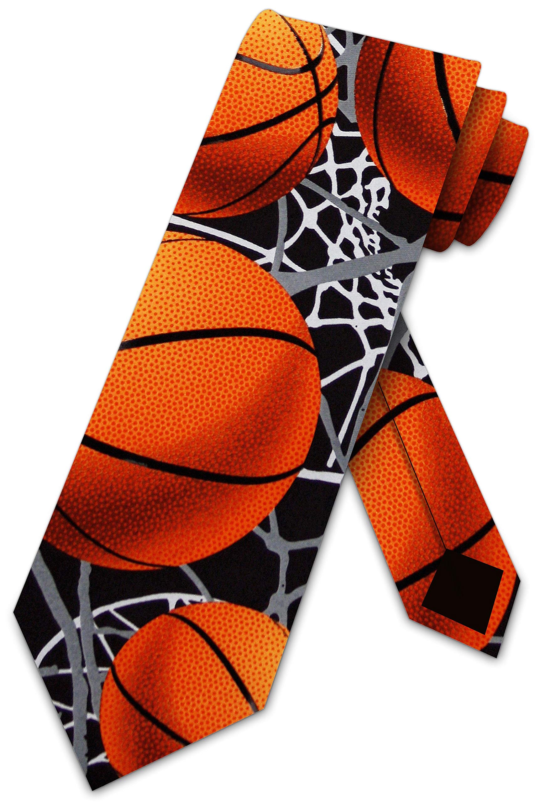 Men's Basketball Zone Tie - Stylish Sports Necktie for Games & Work