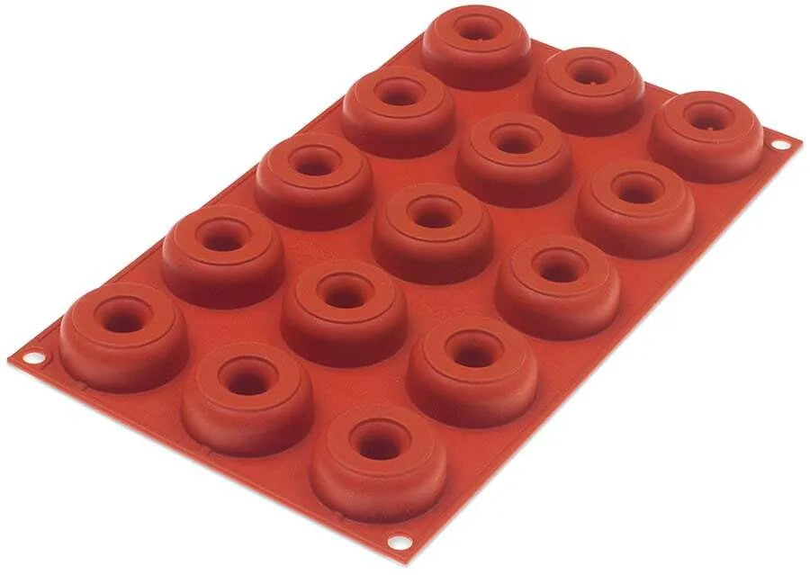 Non-Stick Donut Maker with 15 Interchangeable Shapes - Perfect for Homemade Donuts, Breakfast, and Party Treats