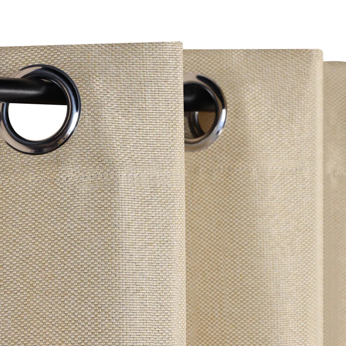 Jaxon Blackout Curtains Set of 2 Panels - Thermal Insulated Noise Reducing Textured Window Drapes for Bedroom & Living Room - Perfect for Home Theater, Nursery, and Shift Workers