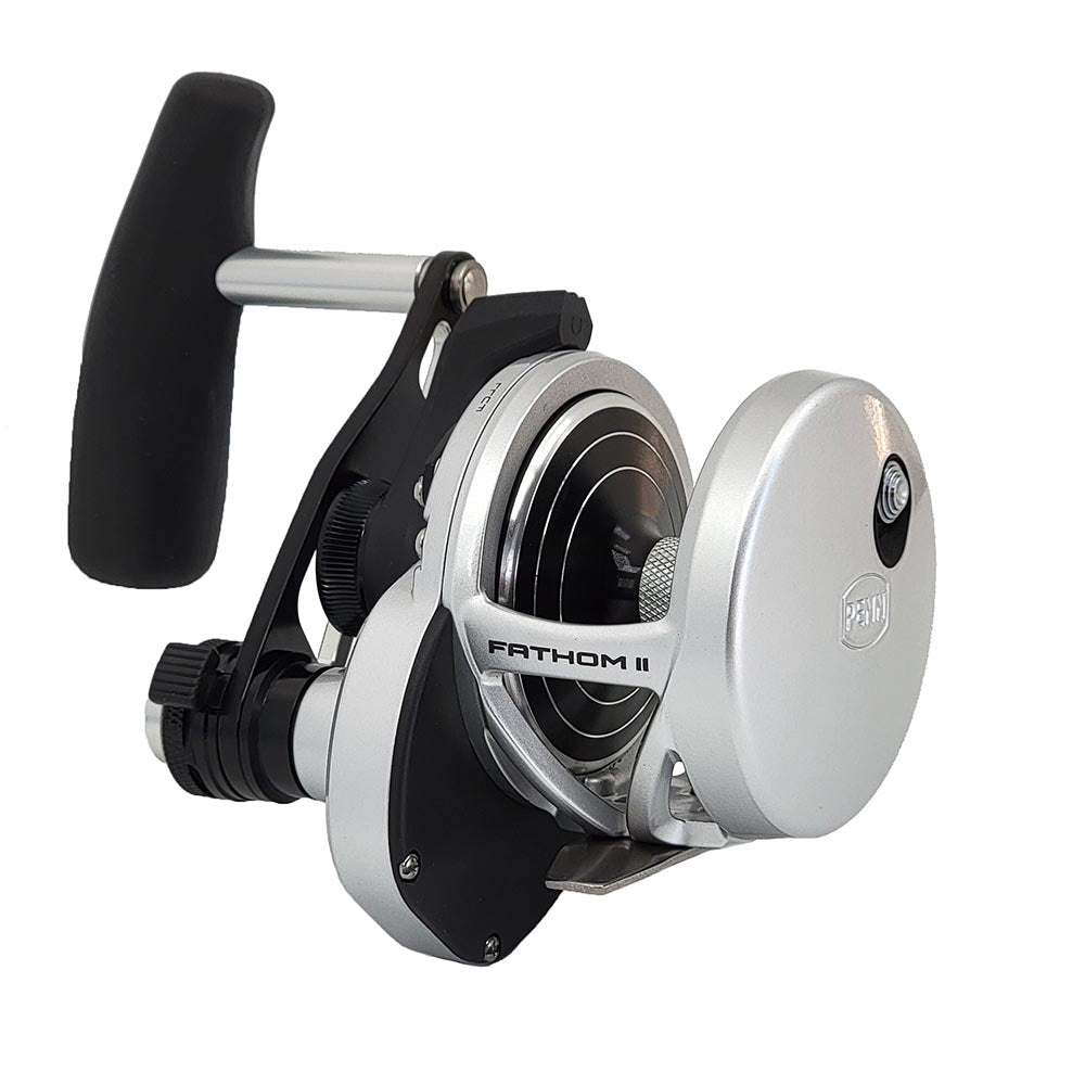 Penn Fathom II Two Speed Fishing Reels - Saltwater & Freshwater Fishing Gear for Offshore & Inshore Angling