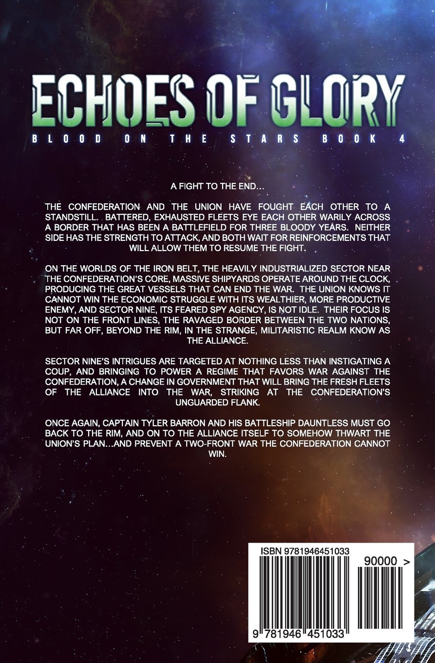 Echoes of Glory (Blood on the Stars) - Epic Space Opera Novel - Perfect for Sci-Fi Book Lovers & Kindle Readers