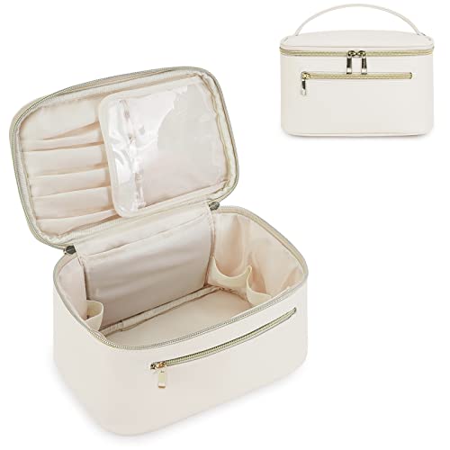 Milky White Leather