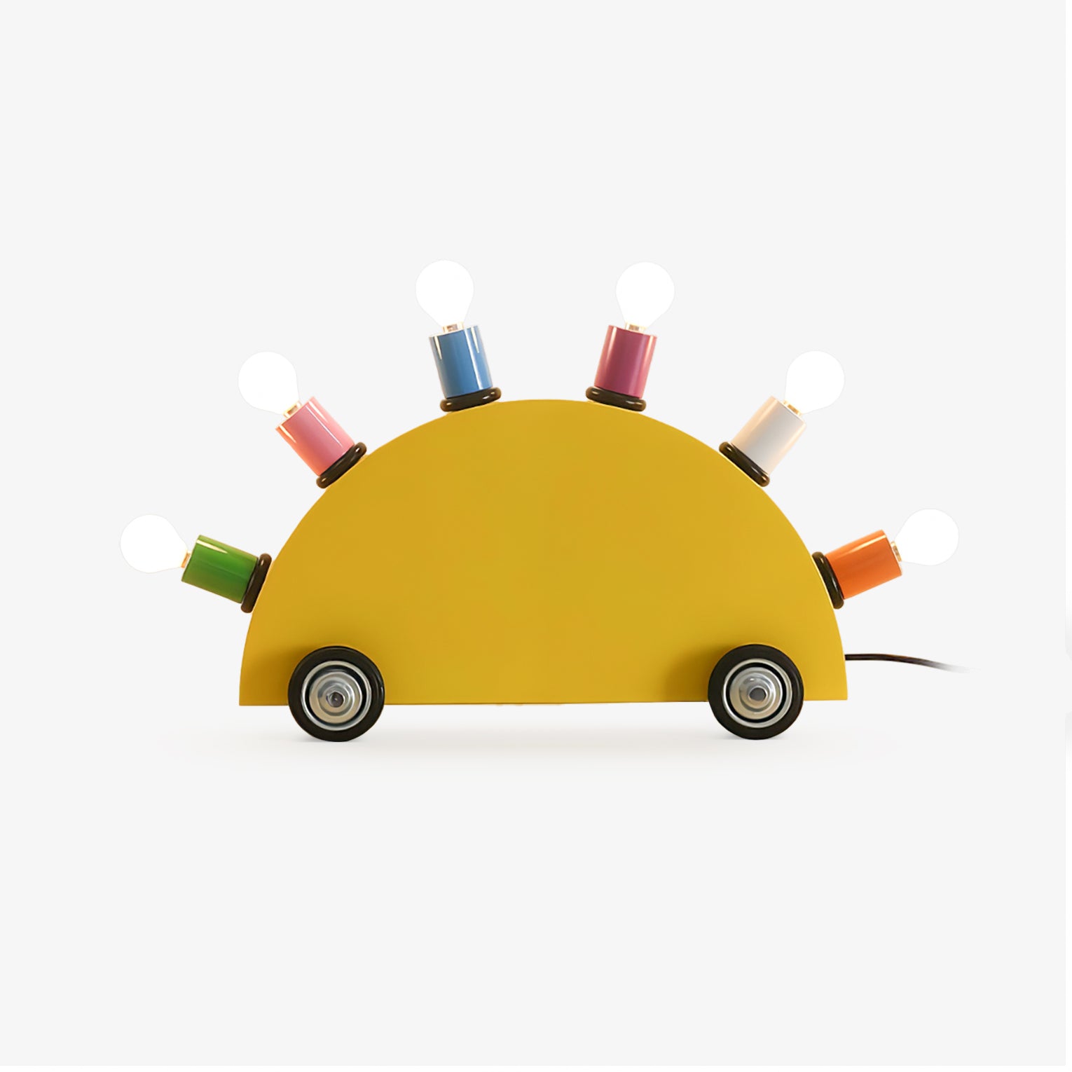 Cute Cartoon Car Night Light - LED Kids Bedside Lamp for Boys Room Decor, Birthday Gift, and Nursery Lighting