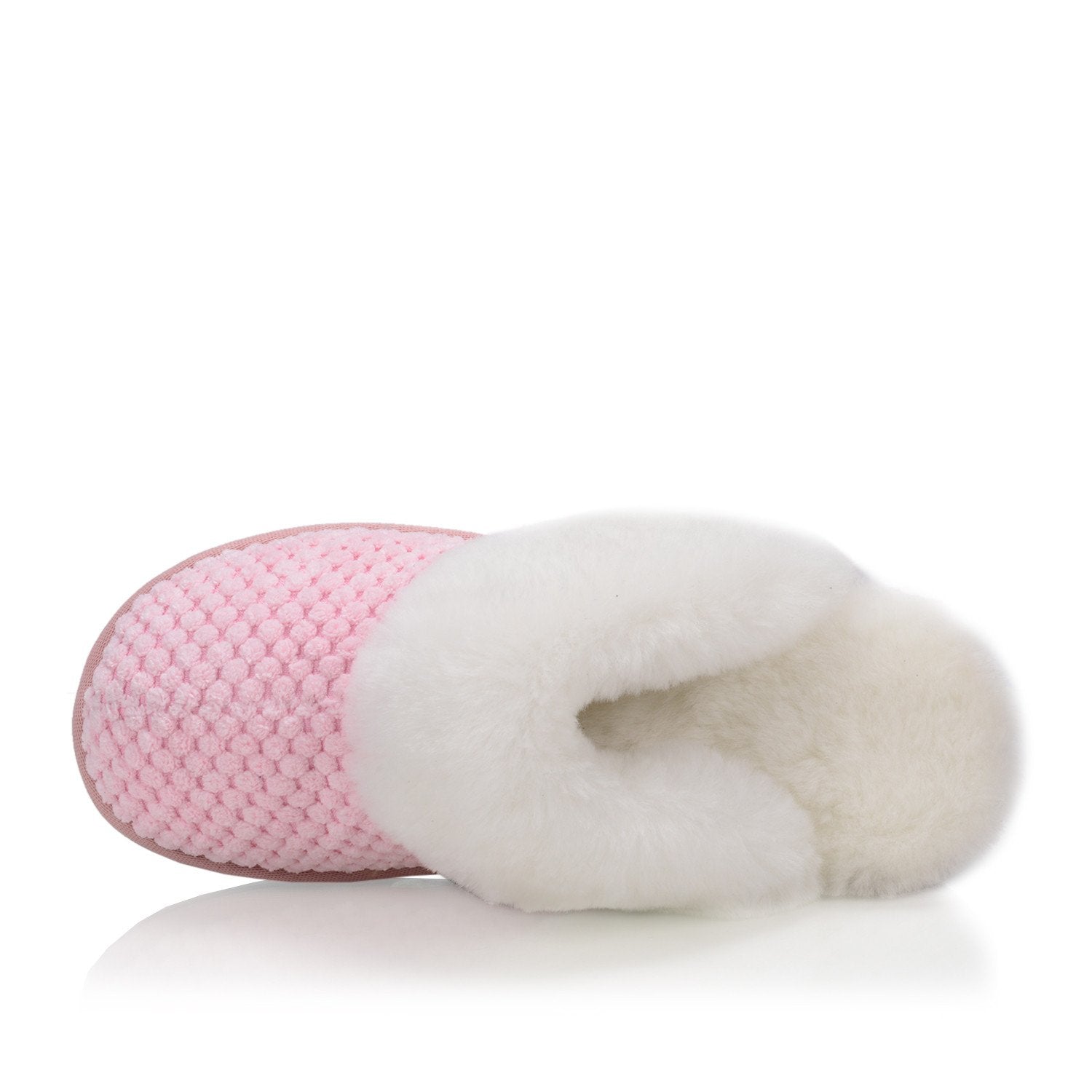 Alexa Women's Fuzzy House Slippers - Soft Indoor Slides with Non-Slip Sole, Comfortable Pink Slippers for Women - Perfect for Home, Lounge & Relaxation