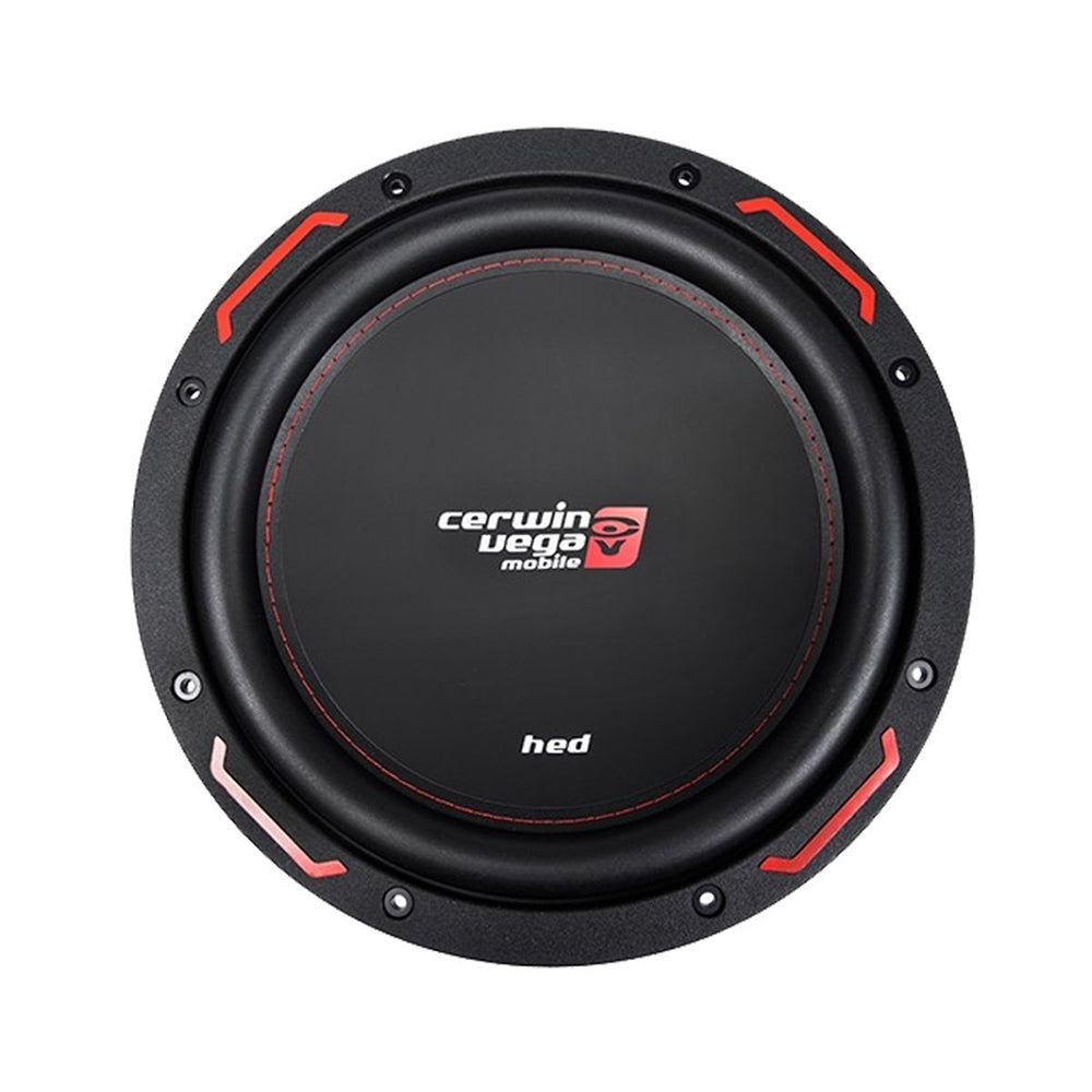 Cerwin Vega H7104D 10 Inch Car Subwoofer - 1200W Max Power (250W RMS), Dual 4 Ohm, HED Series - Perfect for Car Audio Systems, Bass Enhancement, and Music Lovers