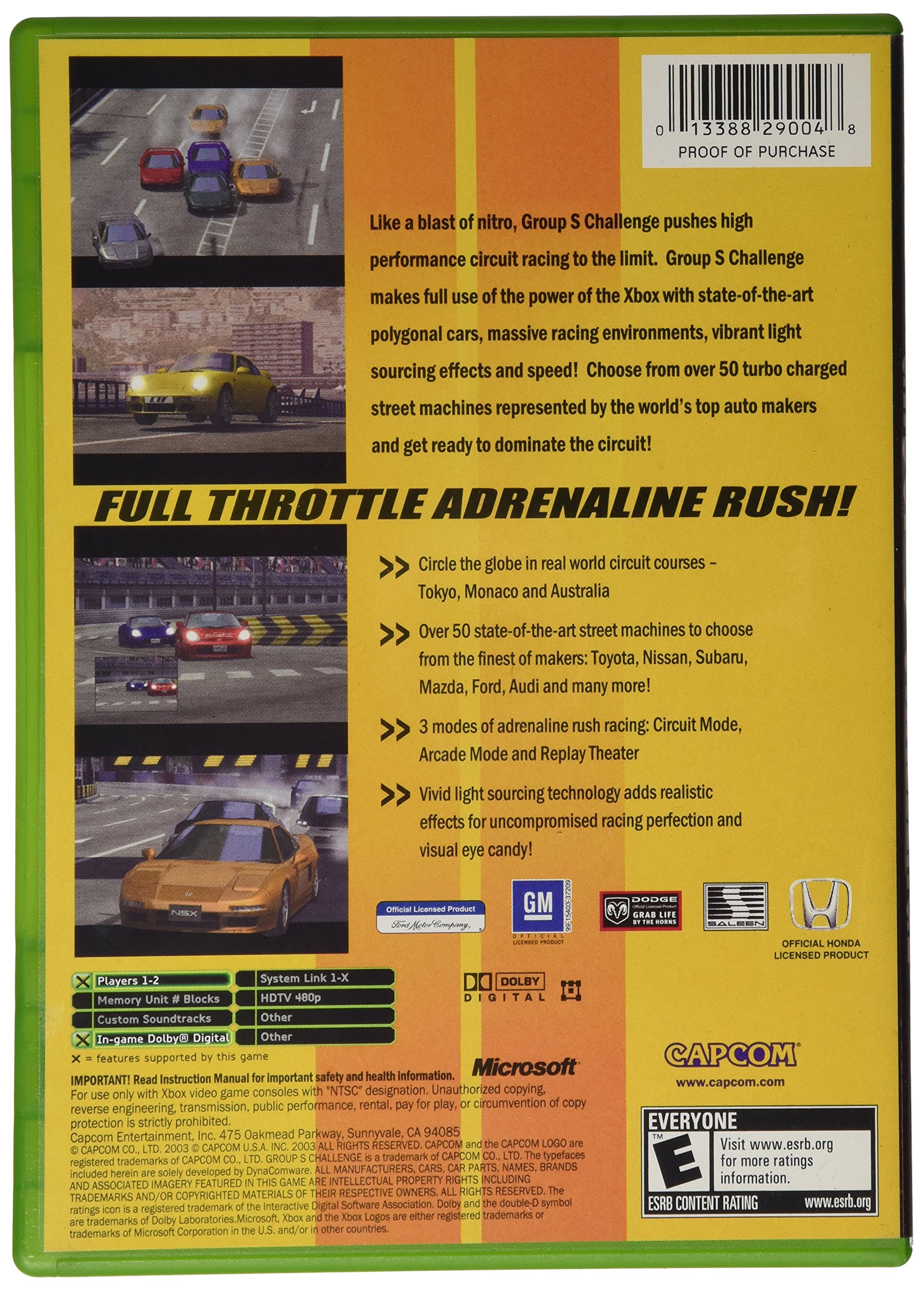 Group S Challenge - Xbox Racing Game | Multiplayer Online Car Racing | Perfect for Gaming Parties & Competitive Play