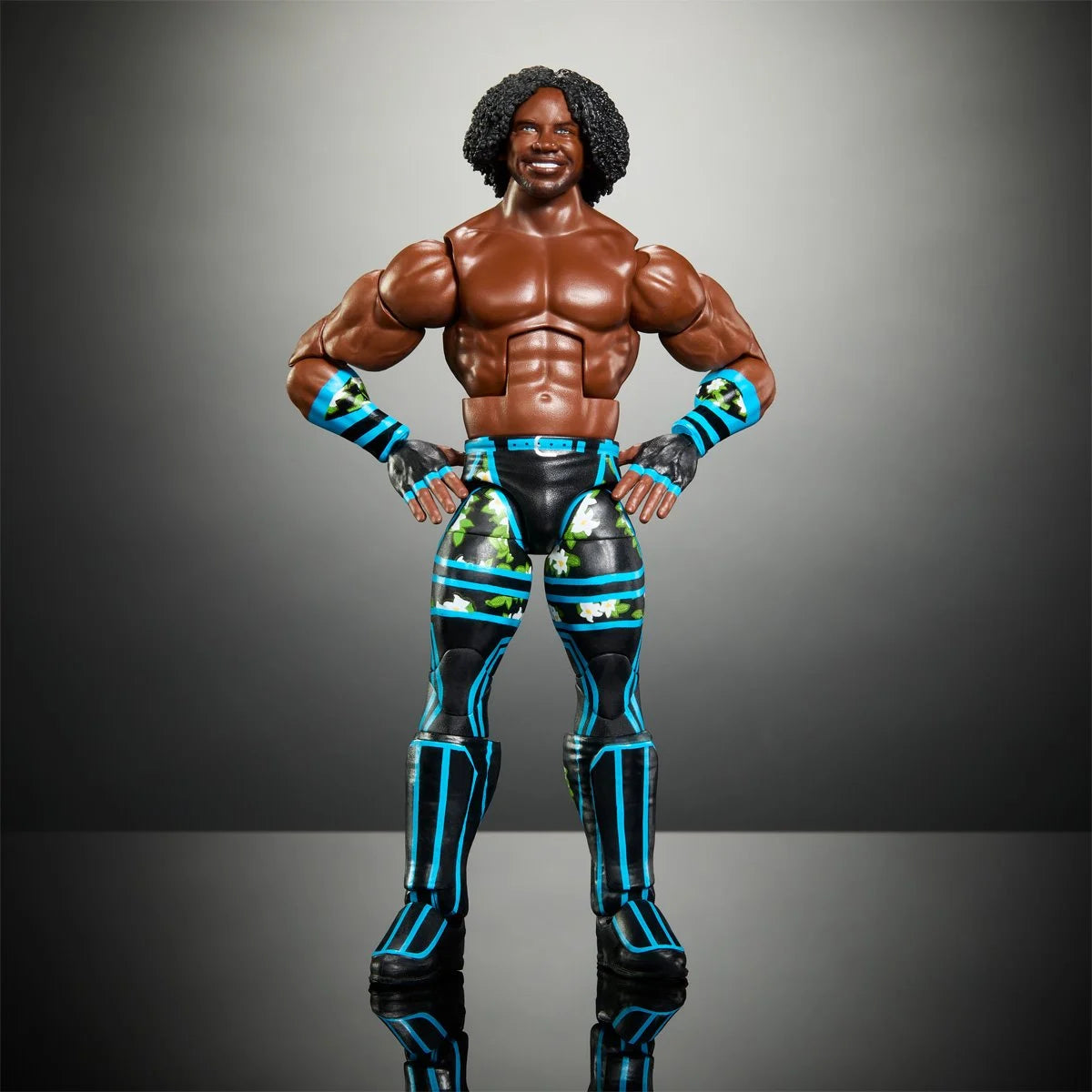 Xavier Woods WWE Elite Collection Series 112 Action Figure - Authentic Wrestling Toy for Kids & Collectors - Perfect for Play, Display & WWE Fan Gifts