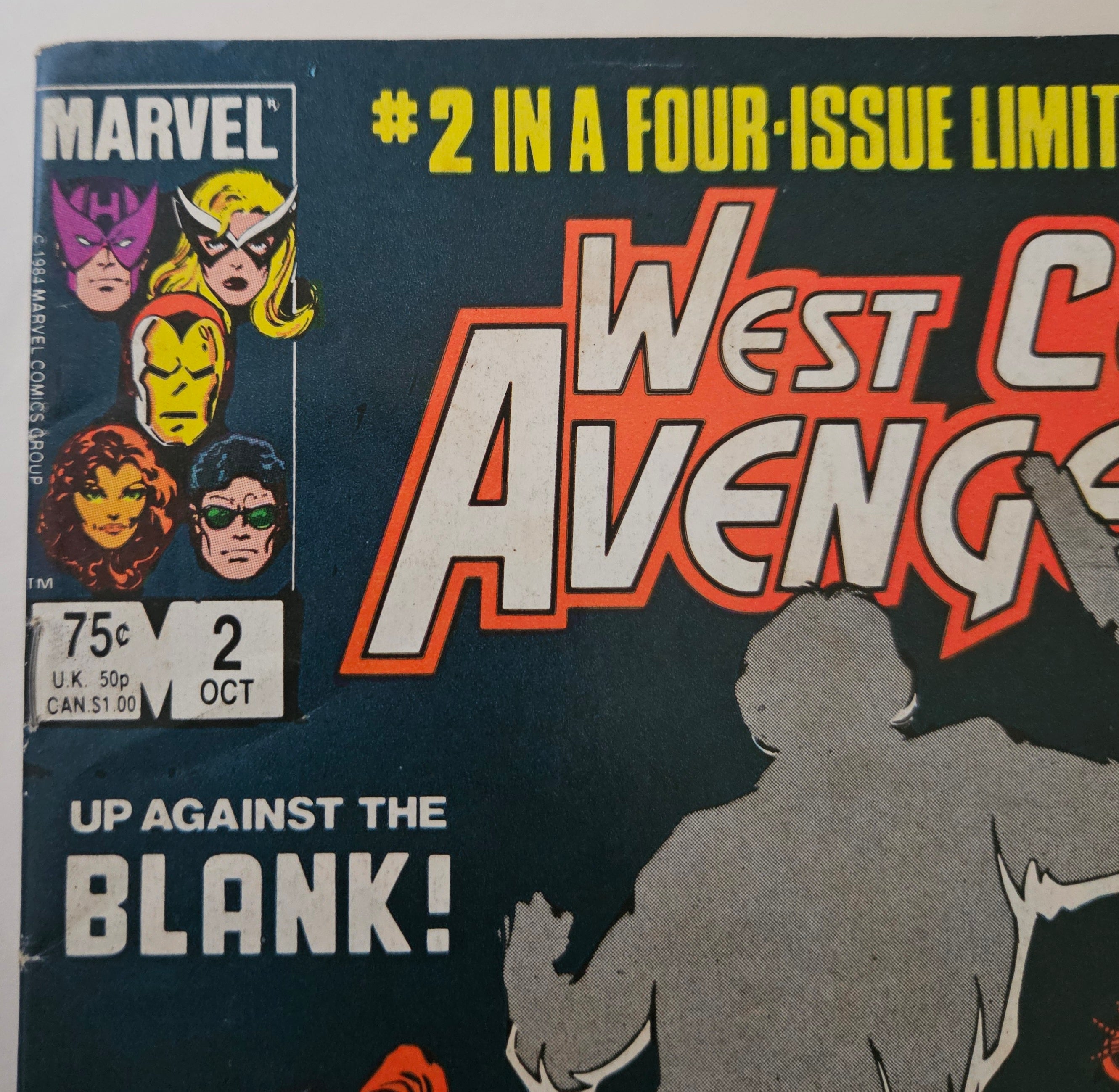 Marvel Comic Book West Coast Avengers #2 (Oct 1984) - First Ongoing Series in Near Mint (NM) Condition | Rare Collectible for Marvel Fans & Comic Book Enthusiasts | Perfect for Display, Gifts & Investment