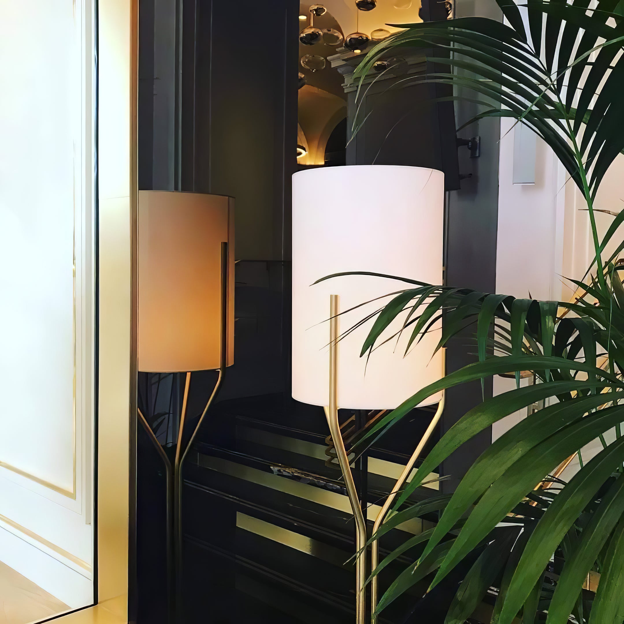 Modern Arborescence Floor Lamp - Adjustable Height LED Standing Light for Living Room, Bedroom & Office - Energy Efficient Home Decor Lighting for Reading & Relaxation