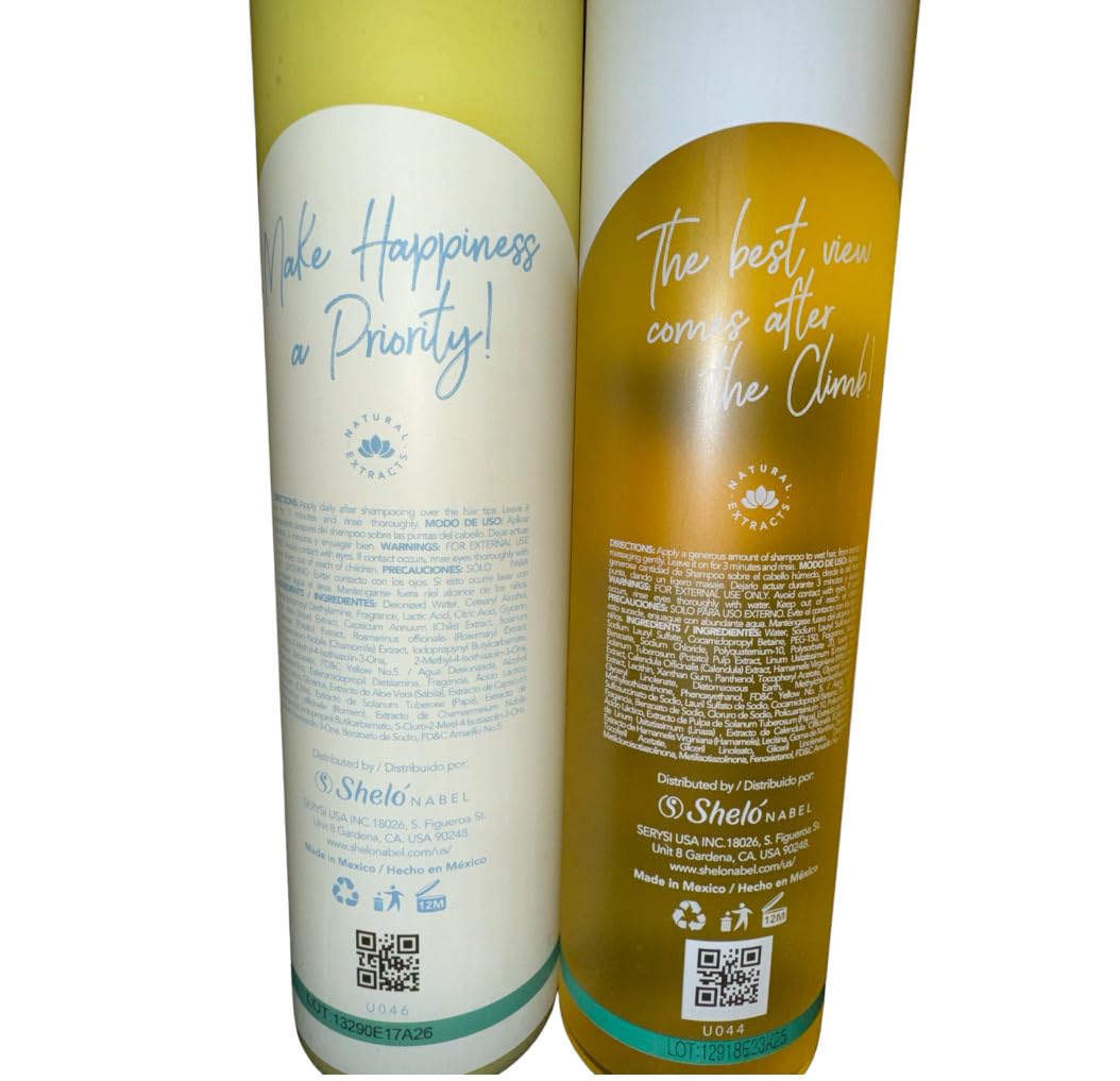 Potato Shampoo and Conditioner Set for Gray Hair Prevention & Hair Loss Control - Natural Hair Care for Men and Women | Perfect for Daily Use at Home or Salon