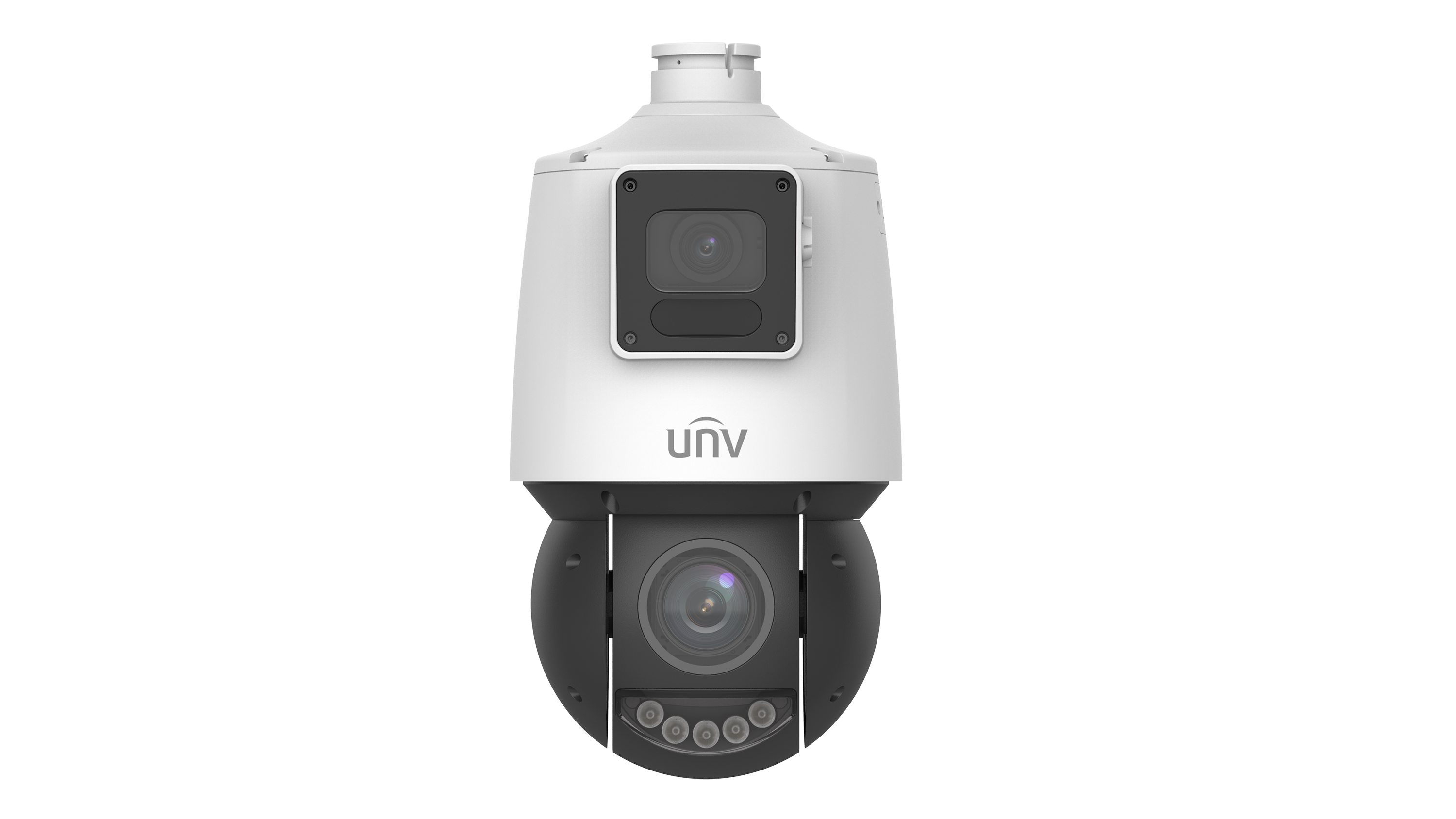 Uniview IPC94144SR X25 F40C 4MP+4MP Lighthunter Dual Lens PTZ Security Camera for Home & Business Surveillance - Indoor/Outdoor Monitoring, Night Vision, Weatherproof