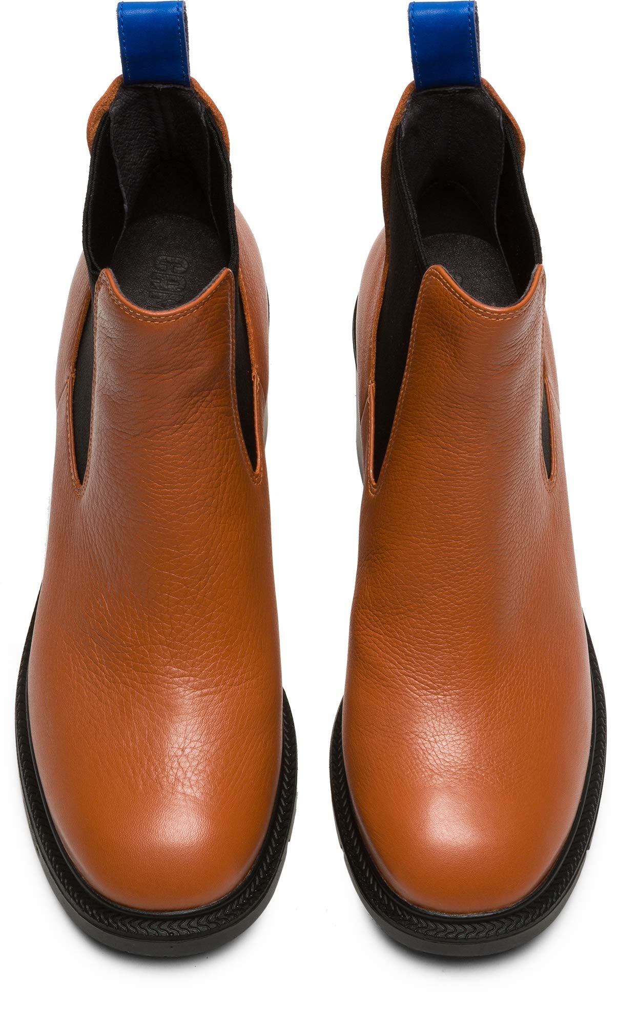 Women's Whitnee Brown Dress Boots by Camper - Stylish & Comfortable Ankle Boots for Casual Outings, Work & Fall Fashion