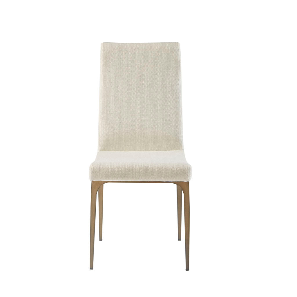 Captiva Modern Dining Chairs Set of 2 - Sturdy Wooden Side Chairs with Upholstered Seats - Perfect for Kitchen, Dining Room, and Breakfast Nook