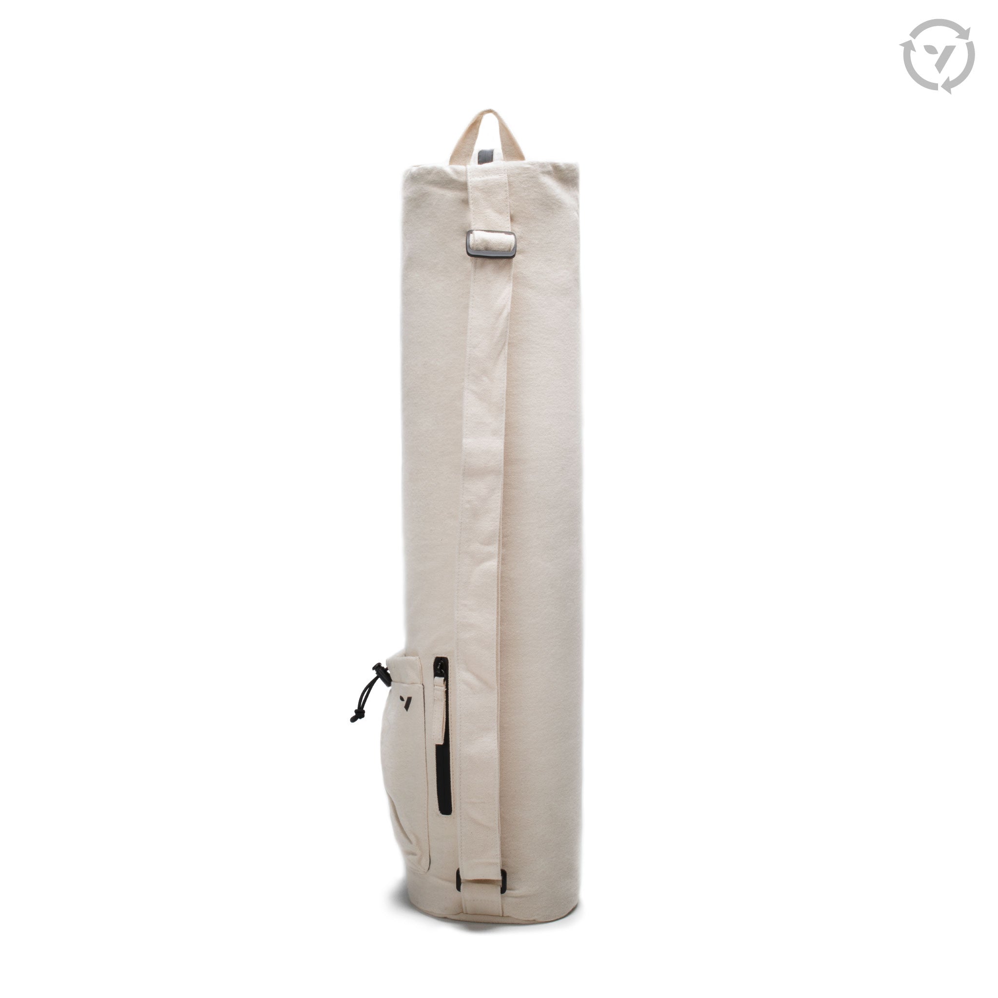 Avani Eco-Friendly Yoga Bag - Natural Cotton Yoga Mat Carrier for Women & Men - Perfect for Yoga, Gym, Travel & Outdoor Activities