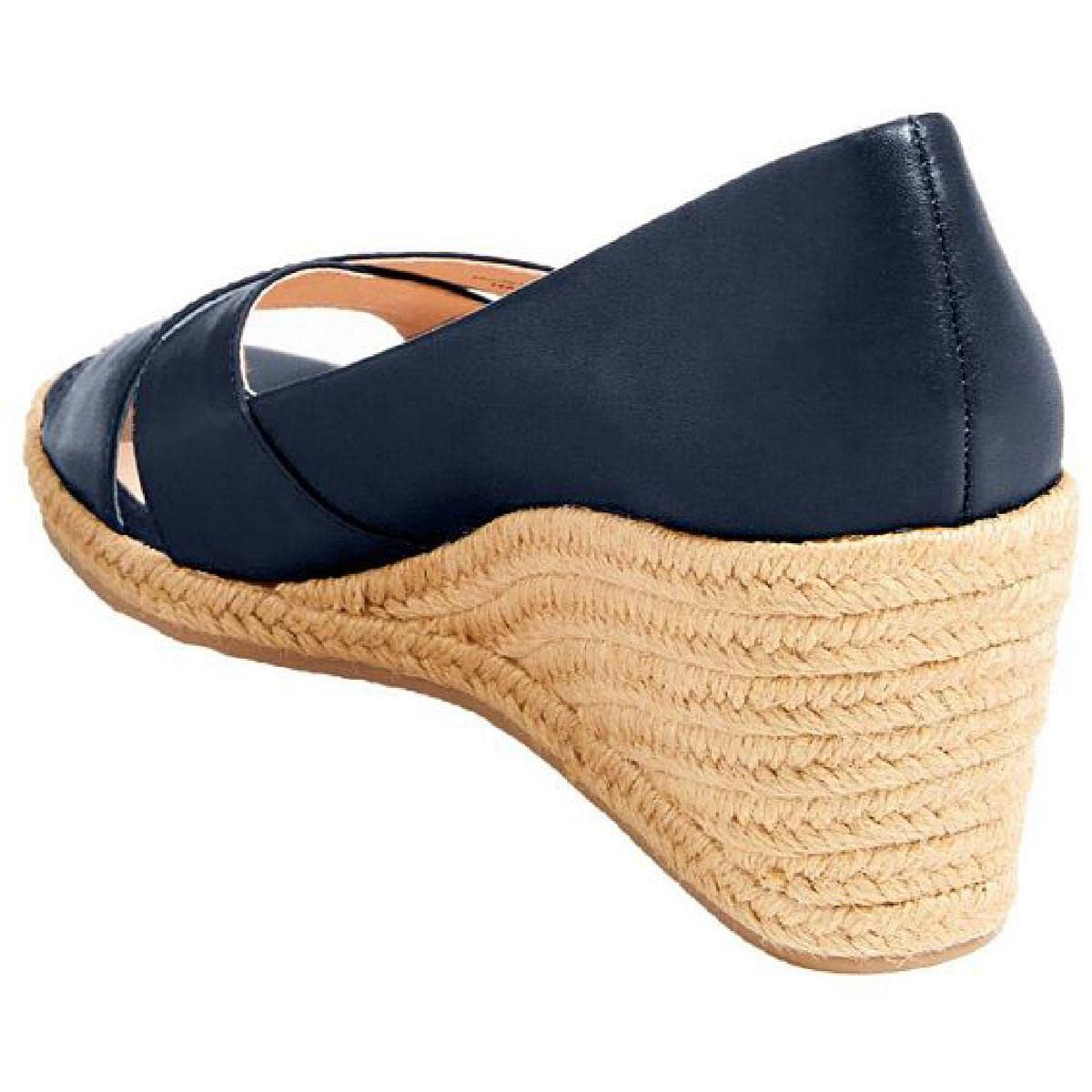 Jack Rogers Palmer Crisscross Wedge Espadrille Sandals for Women - Comfortable Summer Beach Wedding Shoes | Perfect for Vacation, Outdoors & Casual Wear