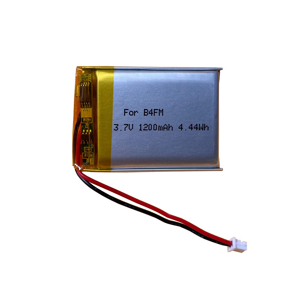 3.7V 1200mAh Replacement Battery for LEXIN B4FM Motorcycle Bluetooth Headset & LX-B4FM Intercom - Long-Lasting Power for Motorcycle Communication & Riding Safety