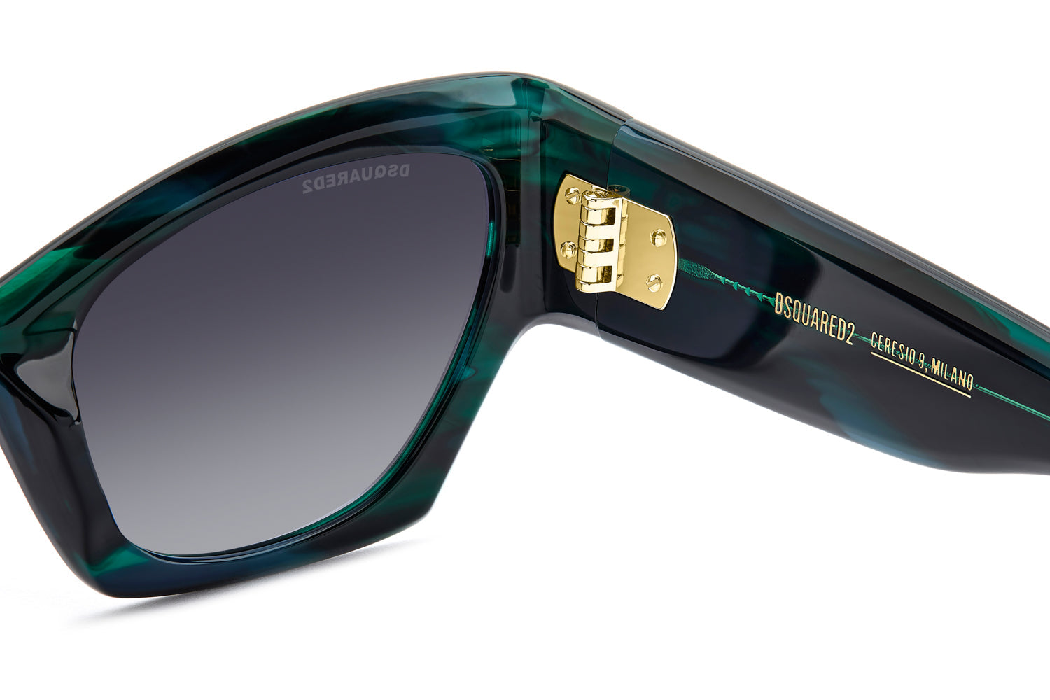 DSQUARED2 D2 0132/S Sunglasses - Polarized UV Protection Aviator Style for Men & Women - Perfect for Driving, Beach & Outdoor Activities