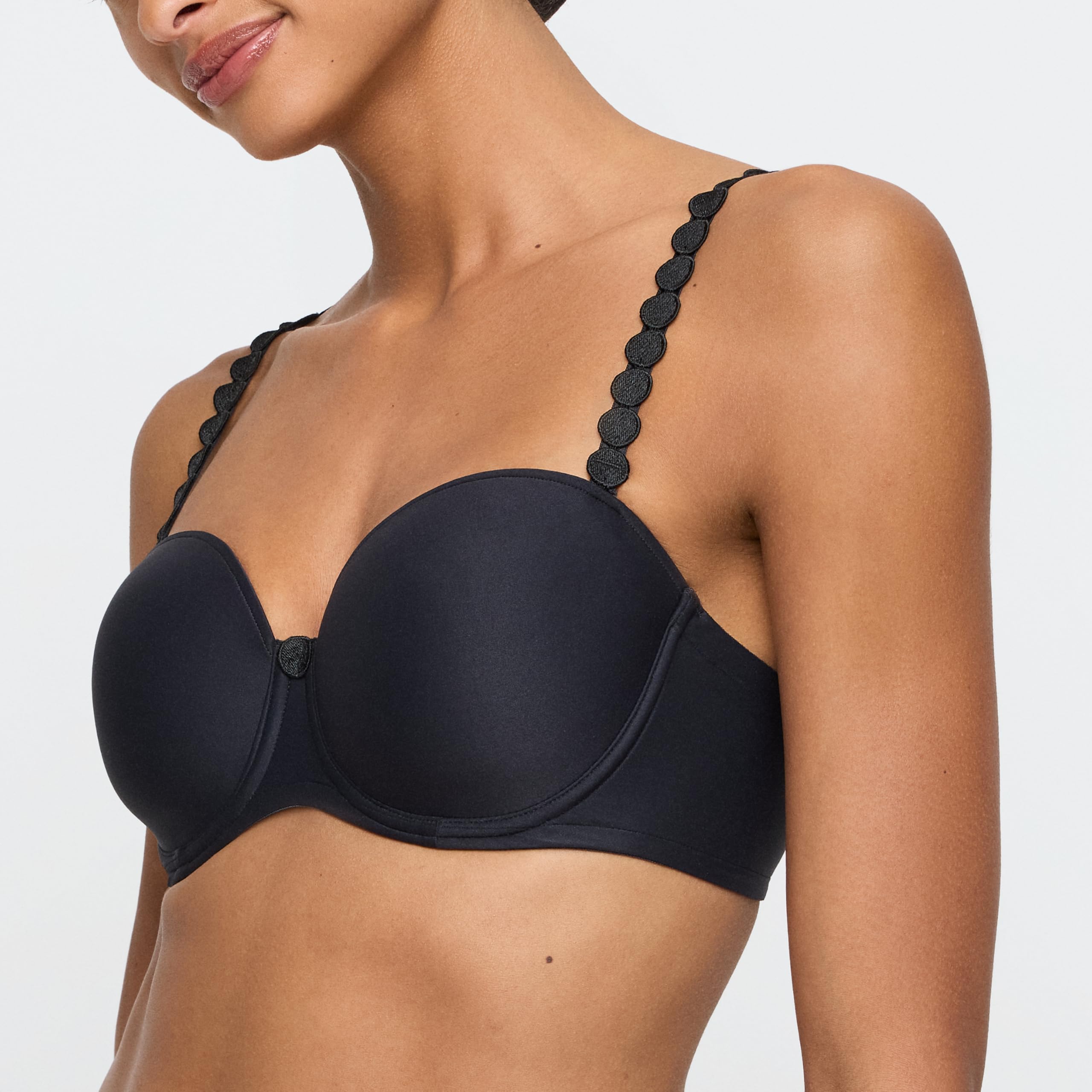 Marie Jo Tom Strapless T-Shirt Bra 32D - Seamless Invisible Comfort for Everyday Wear - Perfect for Wedding Dresses, Evening Gowns & Formal Attire