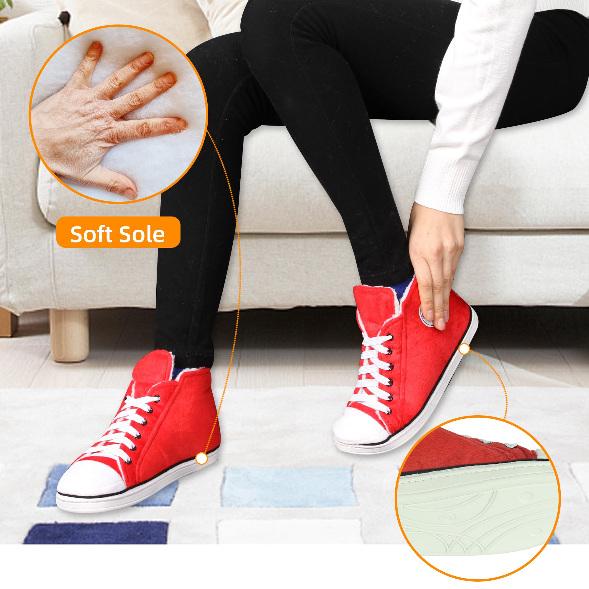 Cozy Women's Winter Slippers - Plush Fleece Lined Indoor/Outdoor House Shoes with Non-Slip Sole | Warm Bootie Style for Home, Office & Travel Comfort