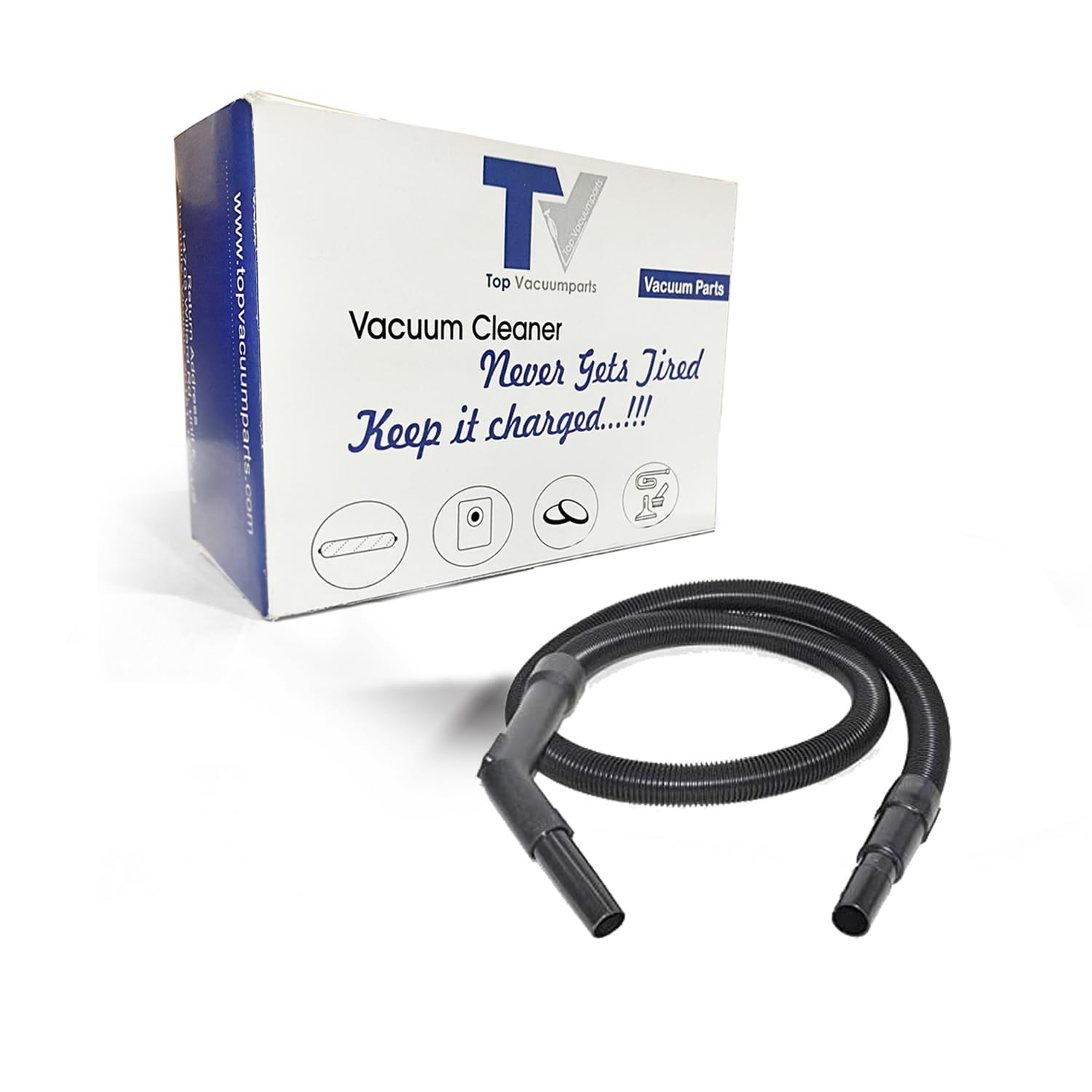 Oreck Buster B Vacuum Hose Replacement - Crushproof for Old Notch Type (Part 58-1100-62) - Perfect for Home Cleaning