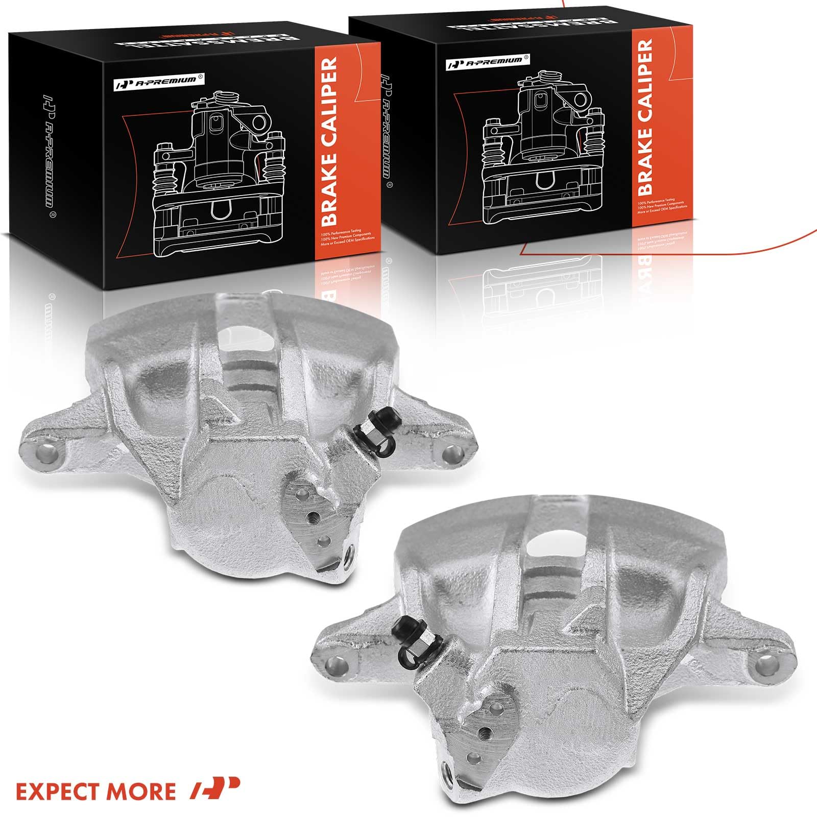 Premium Disc Brake Caliper Assembly for Volkswagen & Audi - Compatible with Jetta, Passat, Golf, Cabrio & More - Front Left/Right Replacement - Perfect for City Driving & Highway Commutes